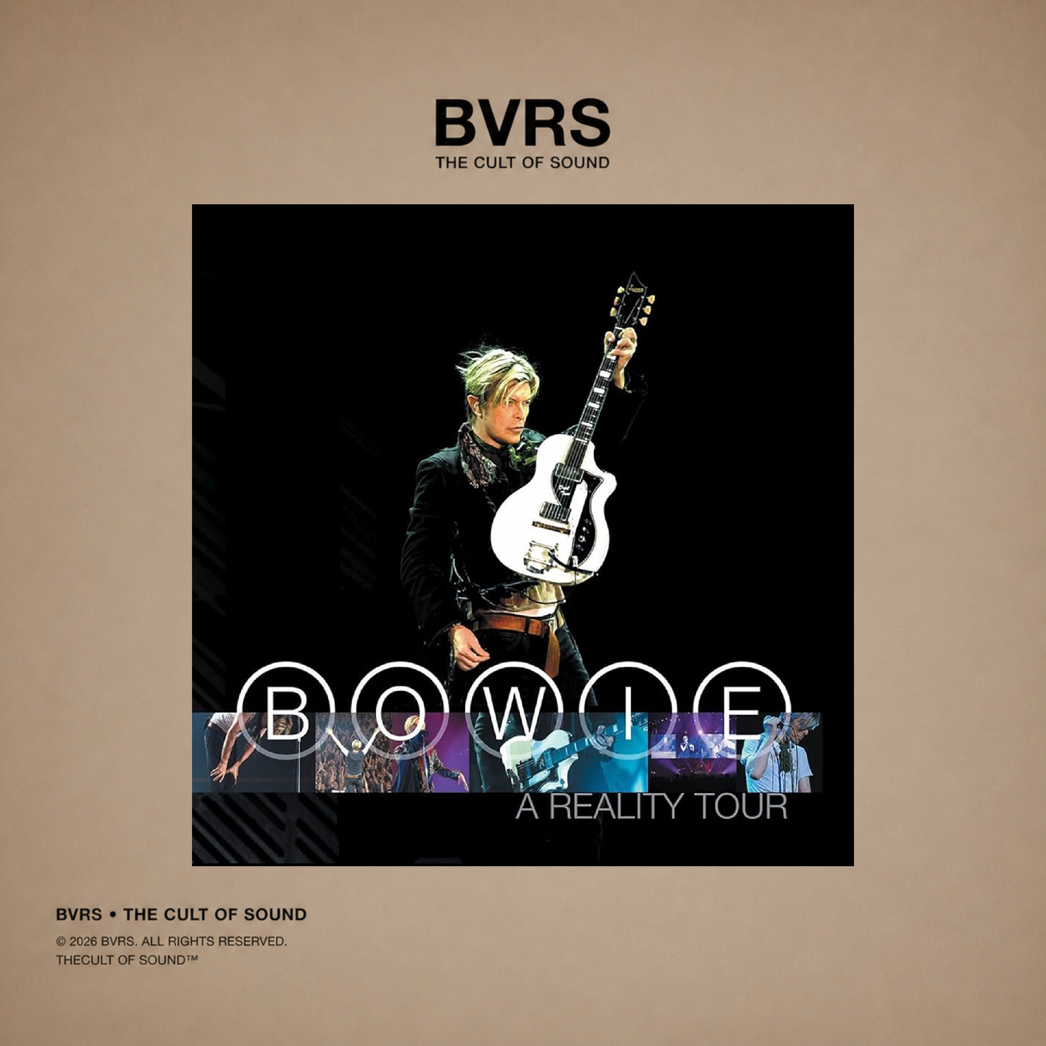 David Bowie A Reality Tour 3 LPs - Black Vinyl Records Spain