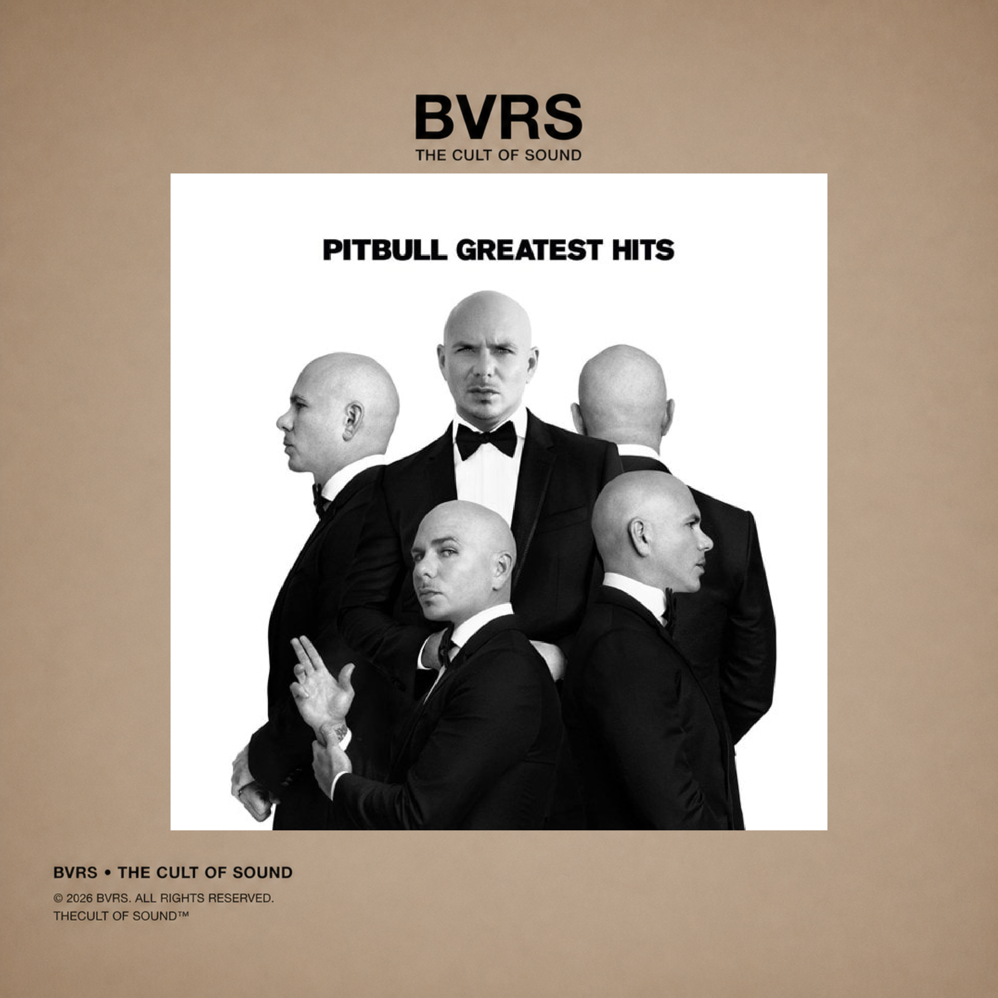 Pitbull - Greatest Hits (Blue Vinyl 2026 Tour Edition) LP - Black Vinyl Records Spain