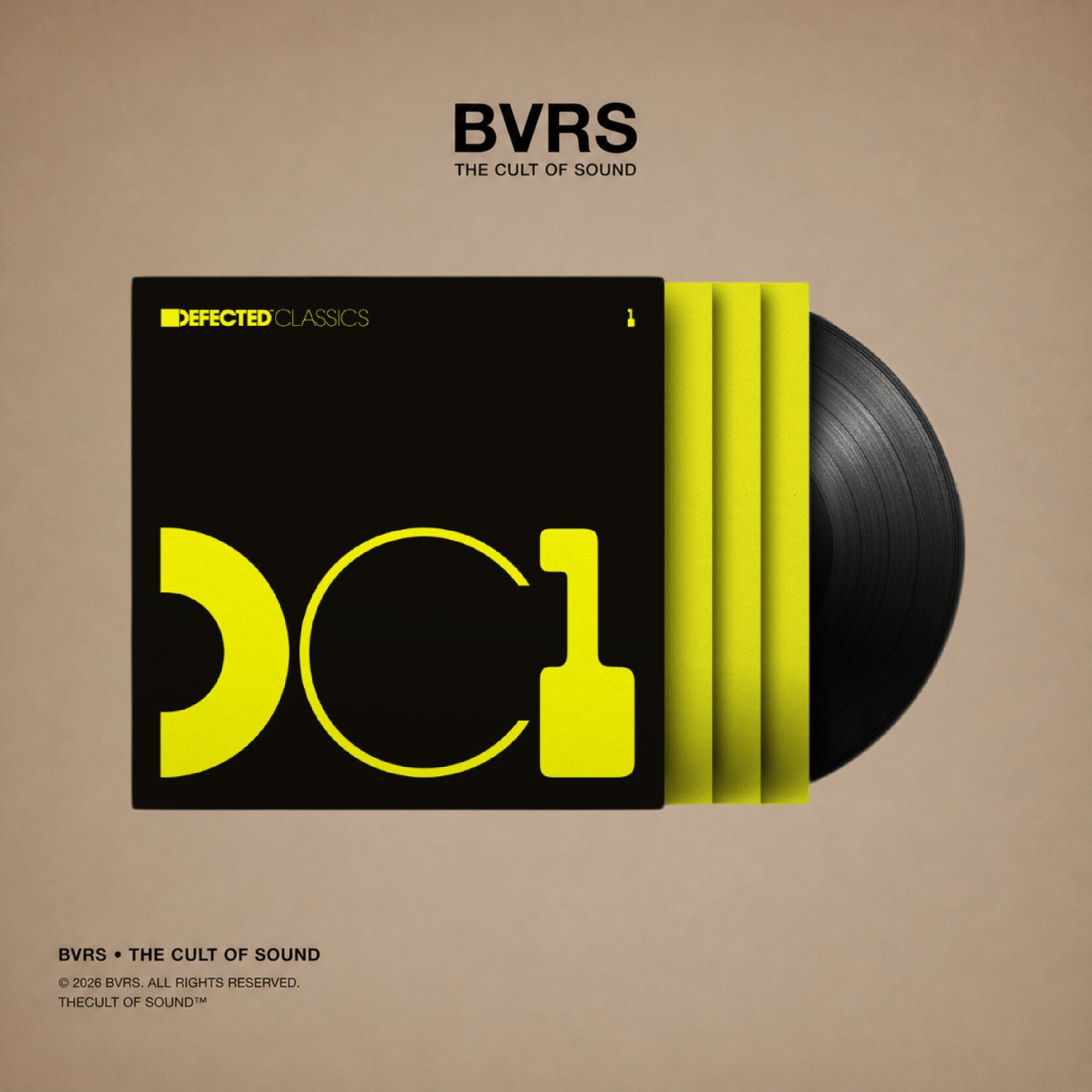 Defected Classics 1 3LP - Black Vinyl Records Spain