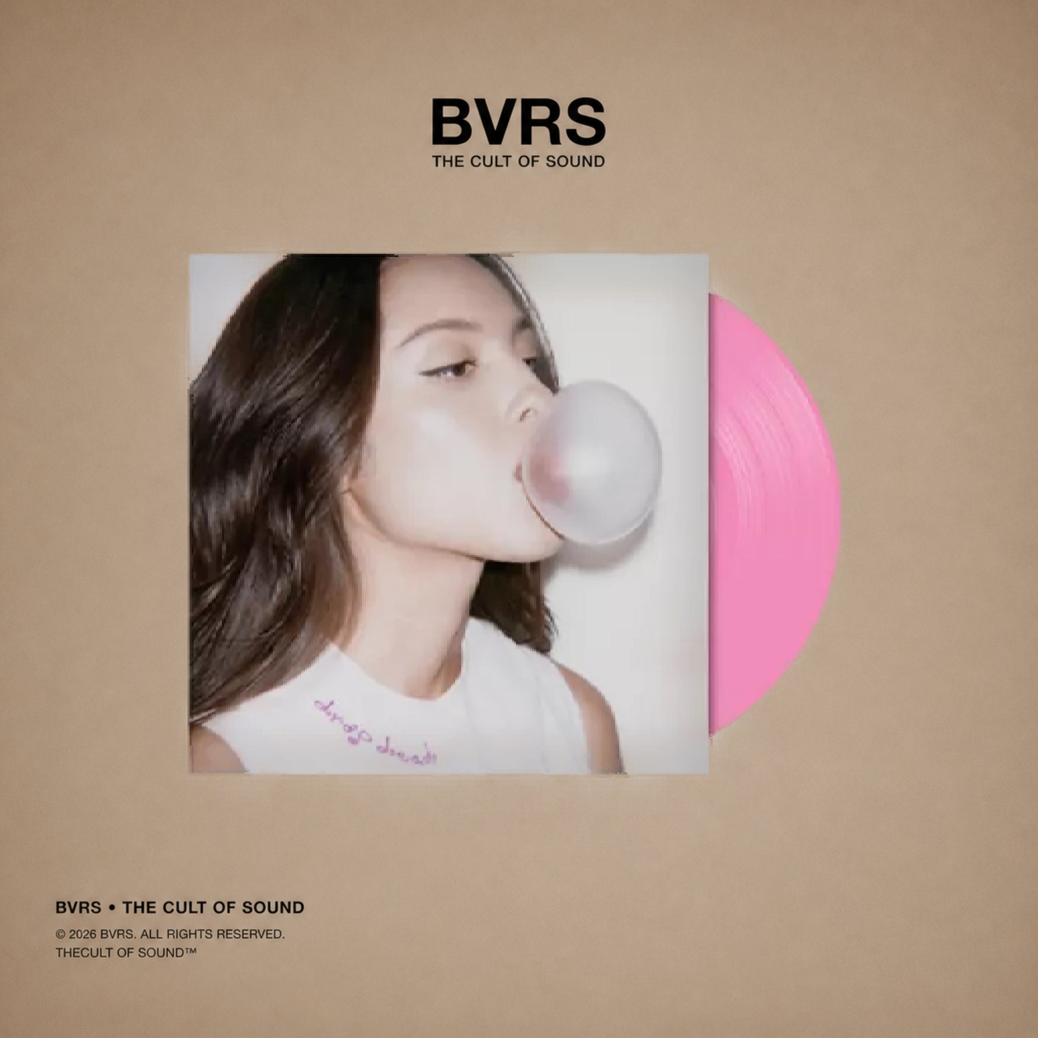 Olivia Rodrigo - drop dead 7-Inch Single (Chewing Gum Pink Vinyl)