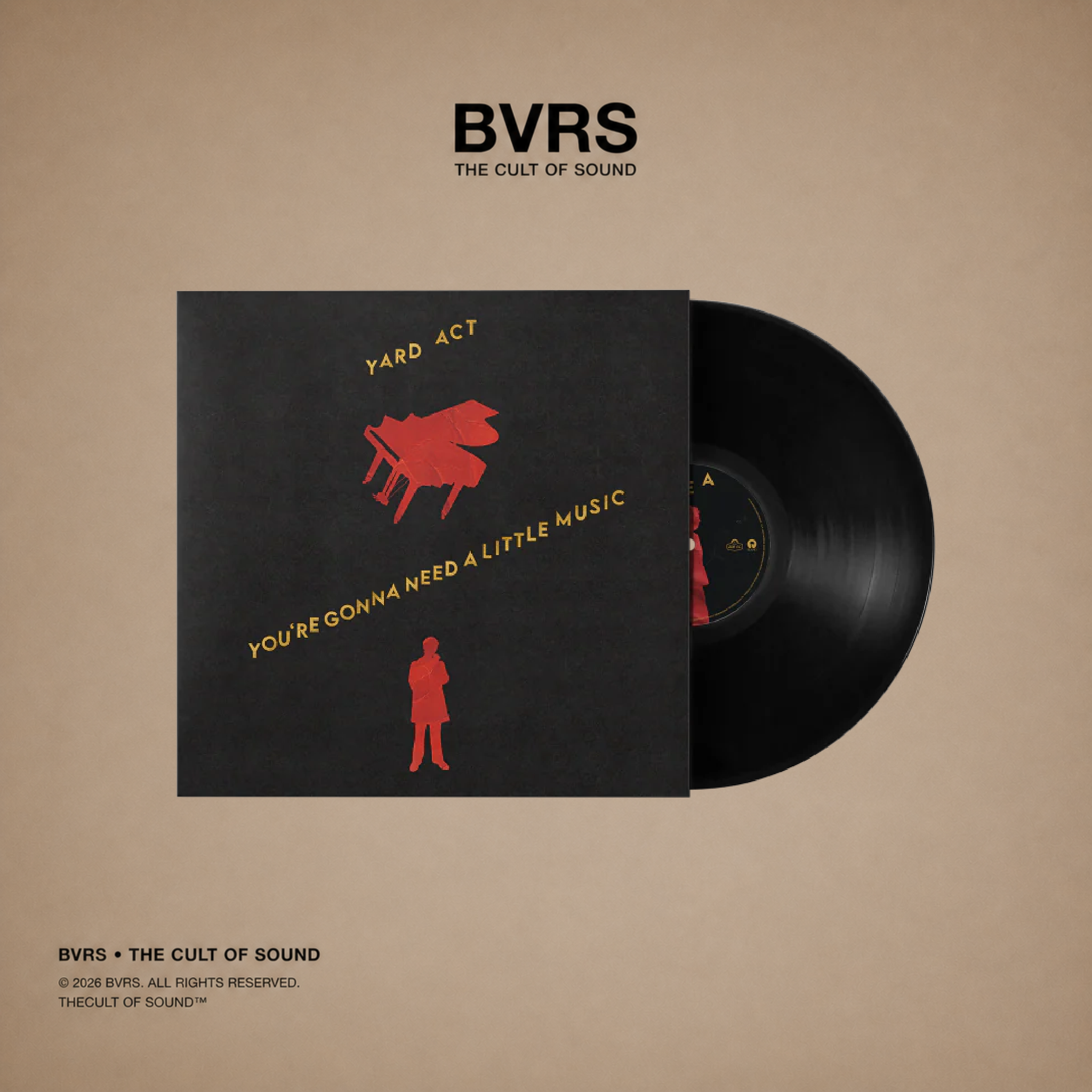 Yard Act - You're Gonna Need A Little Music LP - Black Vinyl Records Spain