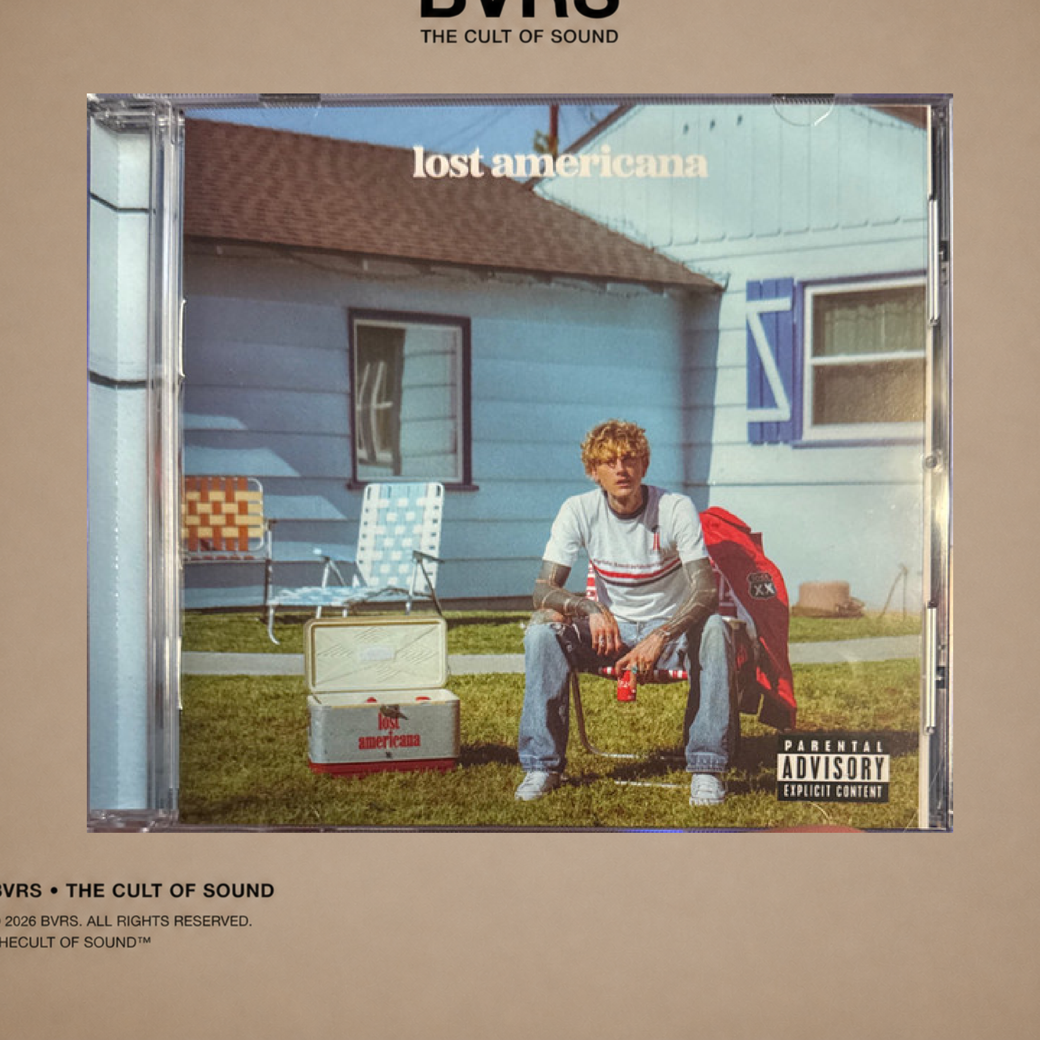 mgk (Machine Gun Kelly): Lost Americana CD IMPORT - Black Vinyl Records Spain