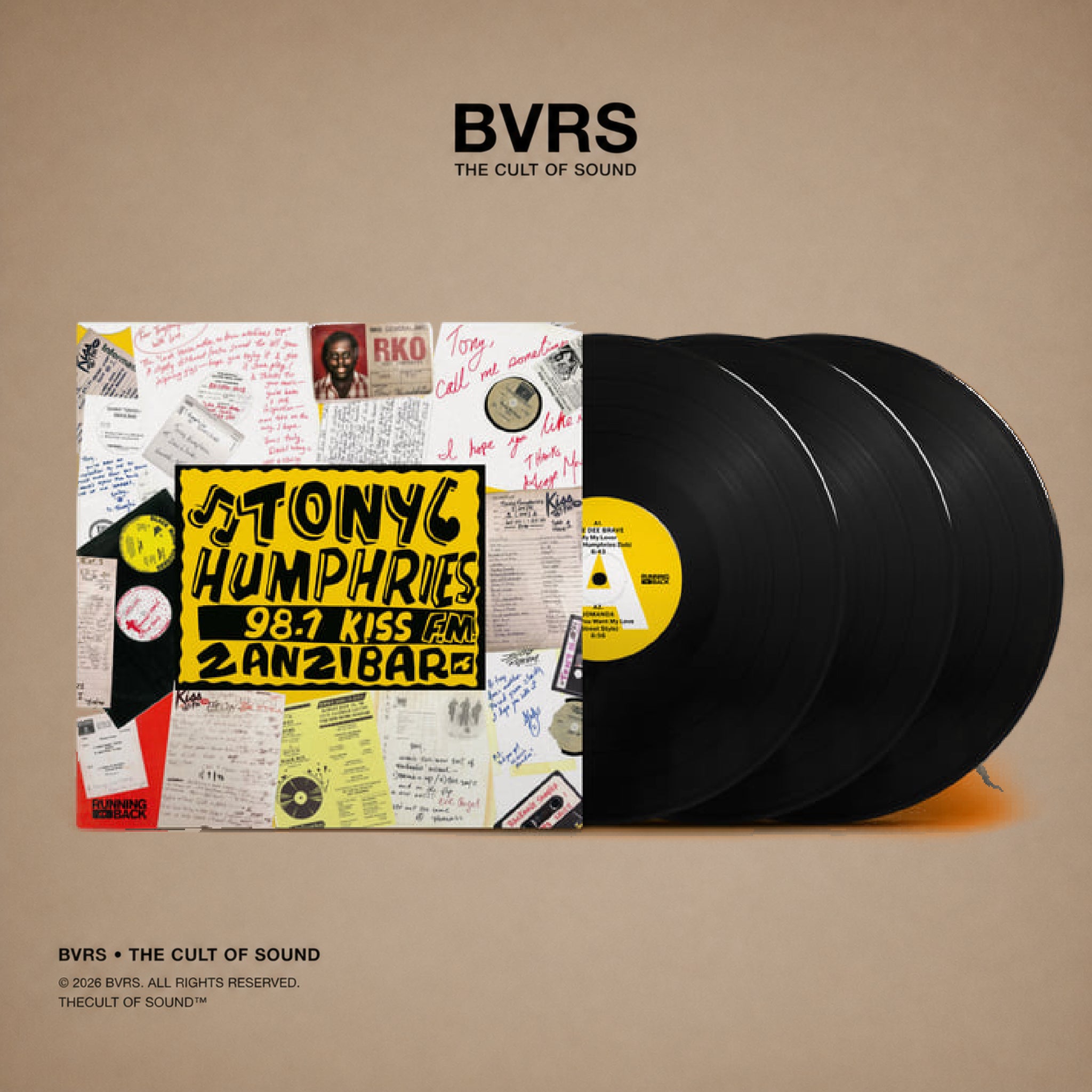 Tony Humphries - Running Back Mastermix: Kiss FM Zanzibar Years Vinyl Part One (3LP)