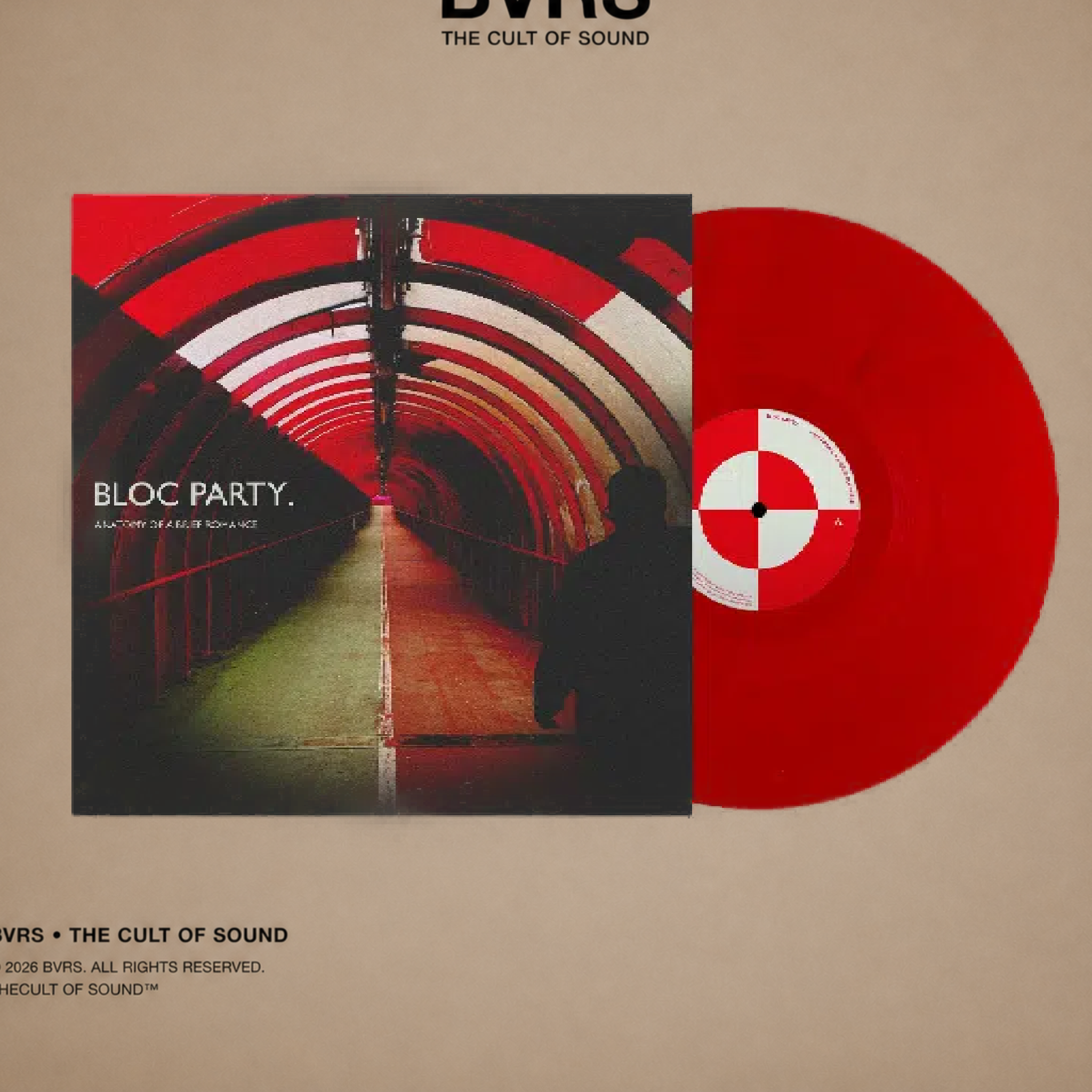 Bloc Party Anatomy Of A Brief Romance (Indie Edition) (Recycled Red Vinyl) LP