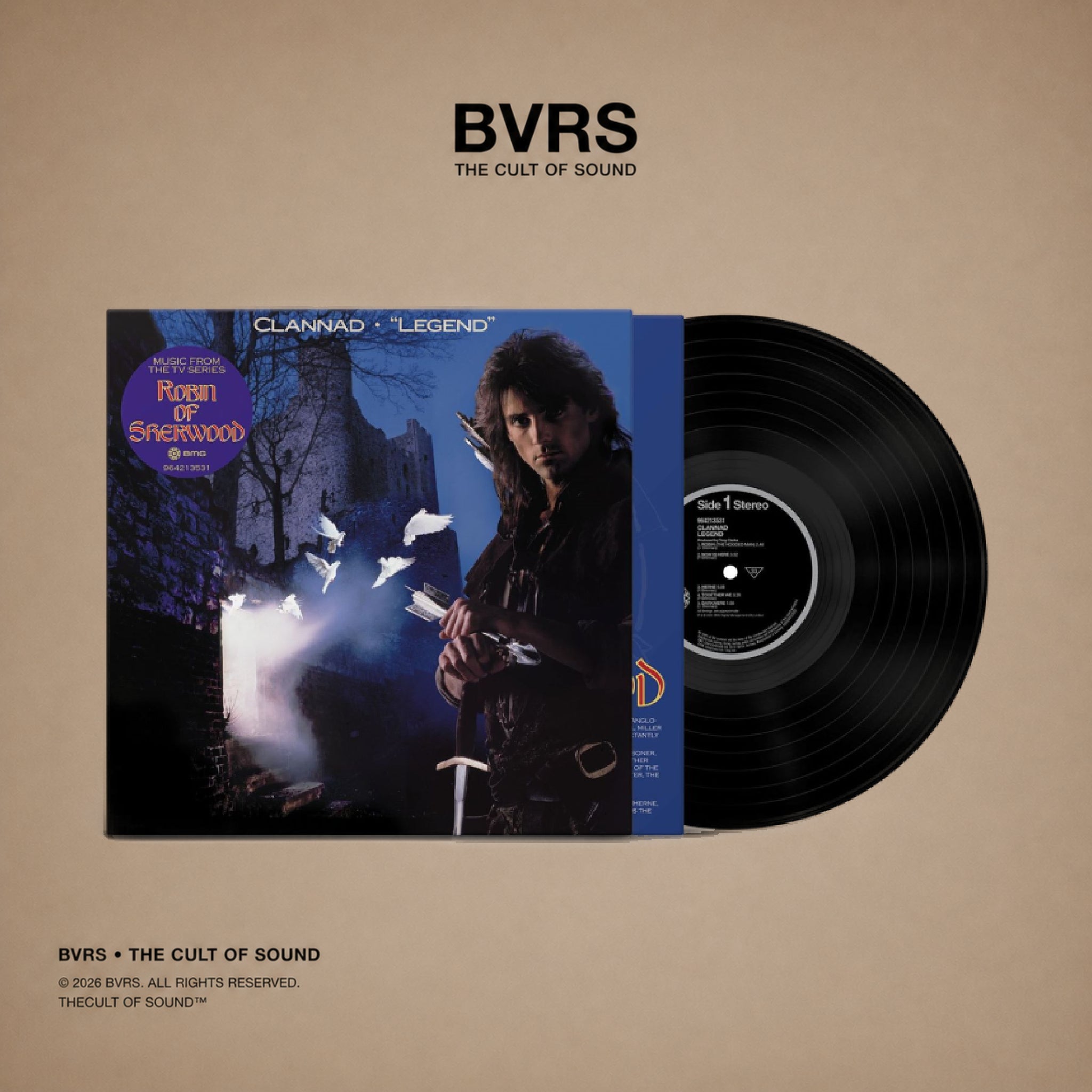 Clannad - Legend (Music From The TV Series – Robin Of Sherwood) (2024 Remaster) (140g) LP