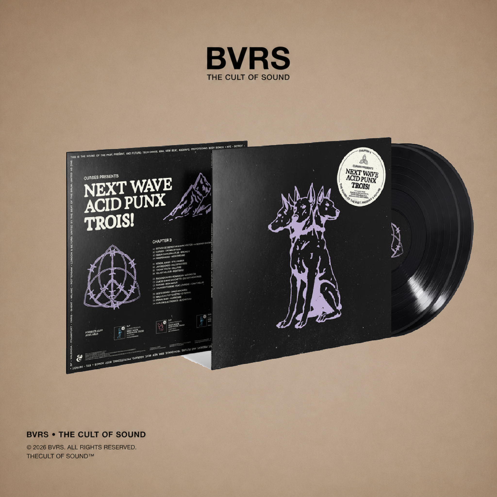 Curses - Next Wave Acid Punx Trois Chapter 3 2LP