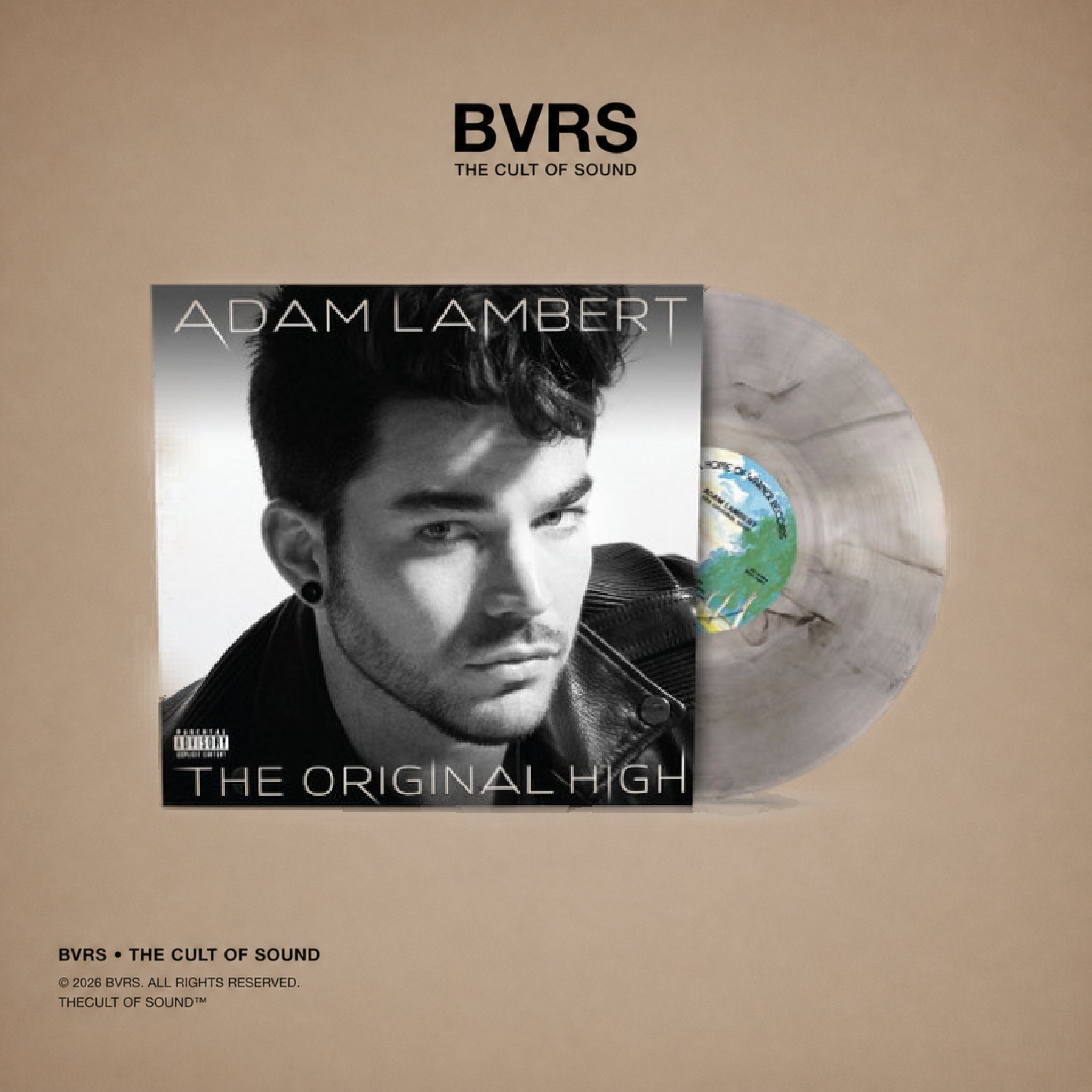 The Original High - Adam Lambert Limited Clear Smoke Vinyl edition