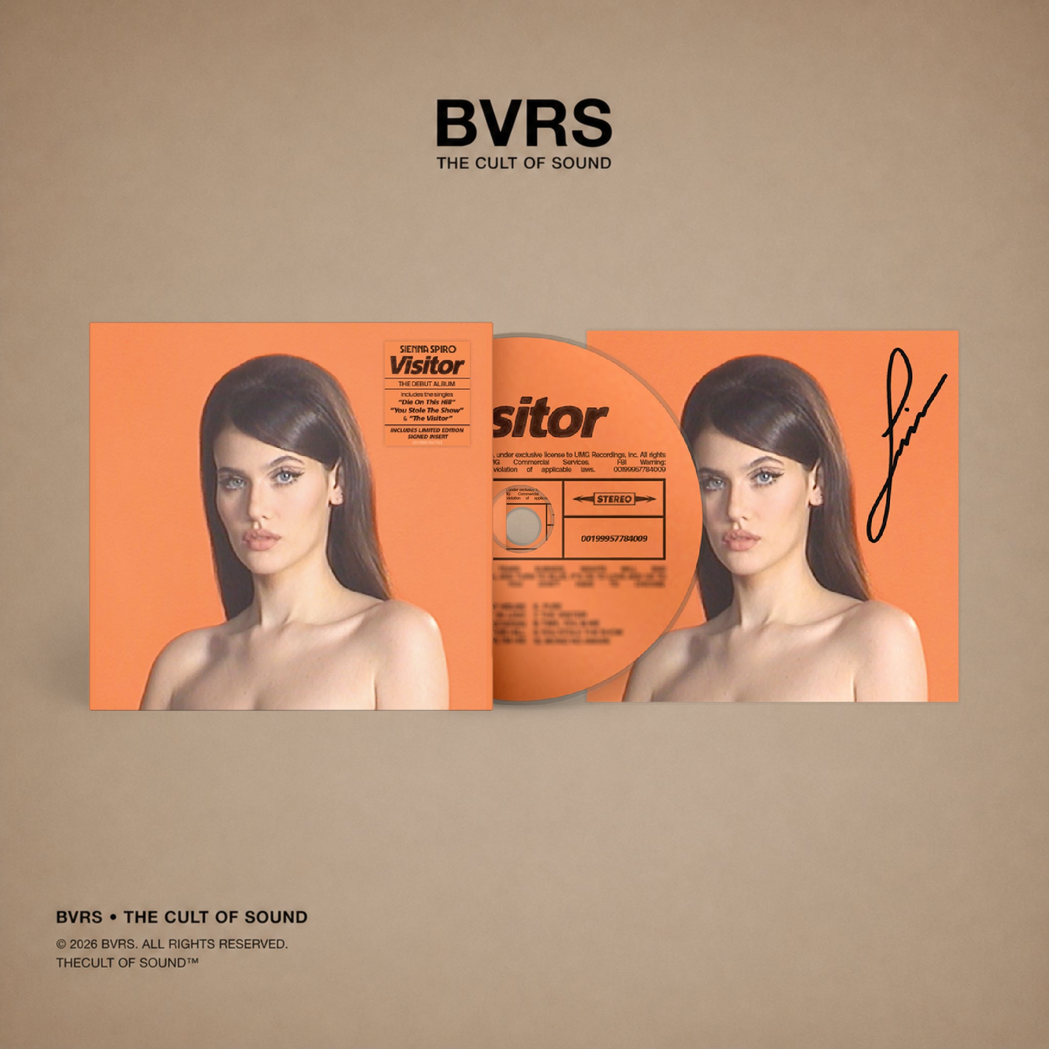 Visitor (Indie Exclusive) [Signed Insert] - Sienna Spiro