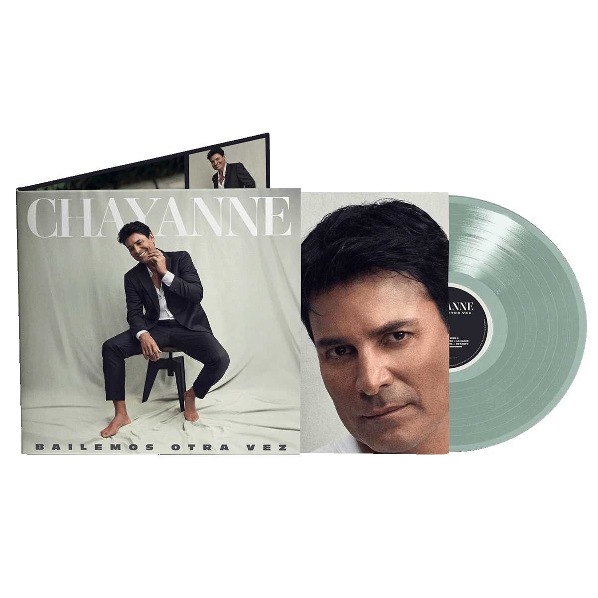 Chayanne - Bailemos Otra Vez Vinyl LP (Coke Bottle Clear) USA - Black Vinyl Records Spain