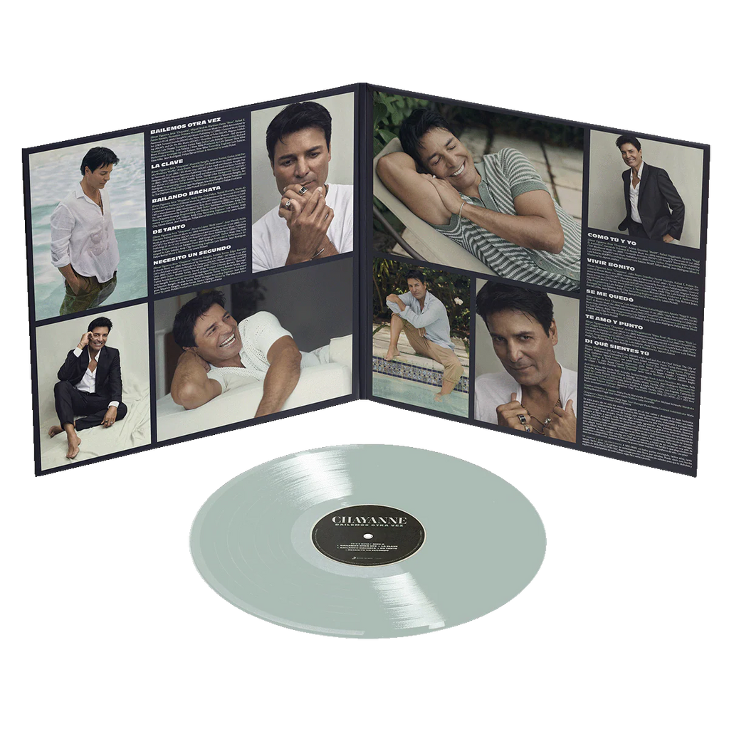 Chayanne - Bailemos Otra Vez Vinyl LP (Coke Bottle Clear) USA - Black Vinyl Records Spain