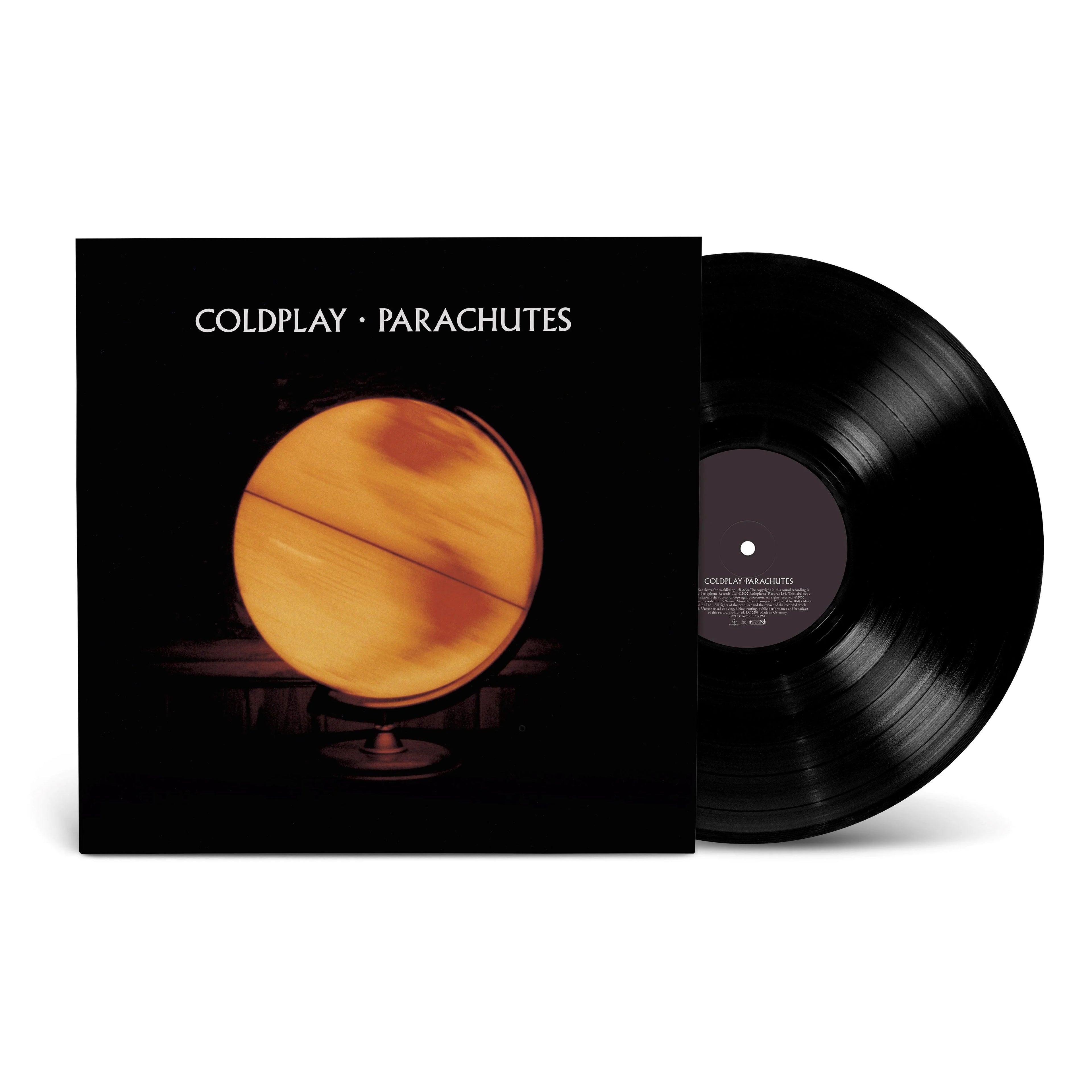 Coldplay: Parachutes (Black Eco Vinyl) - Black Vinyl Records Spain