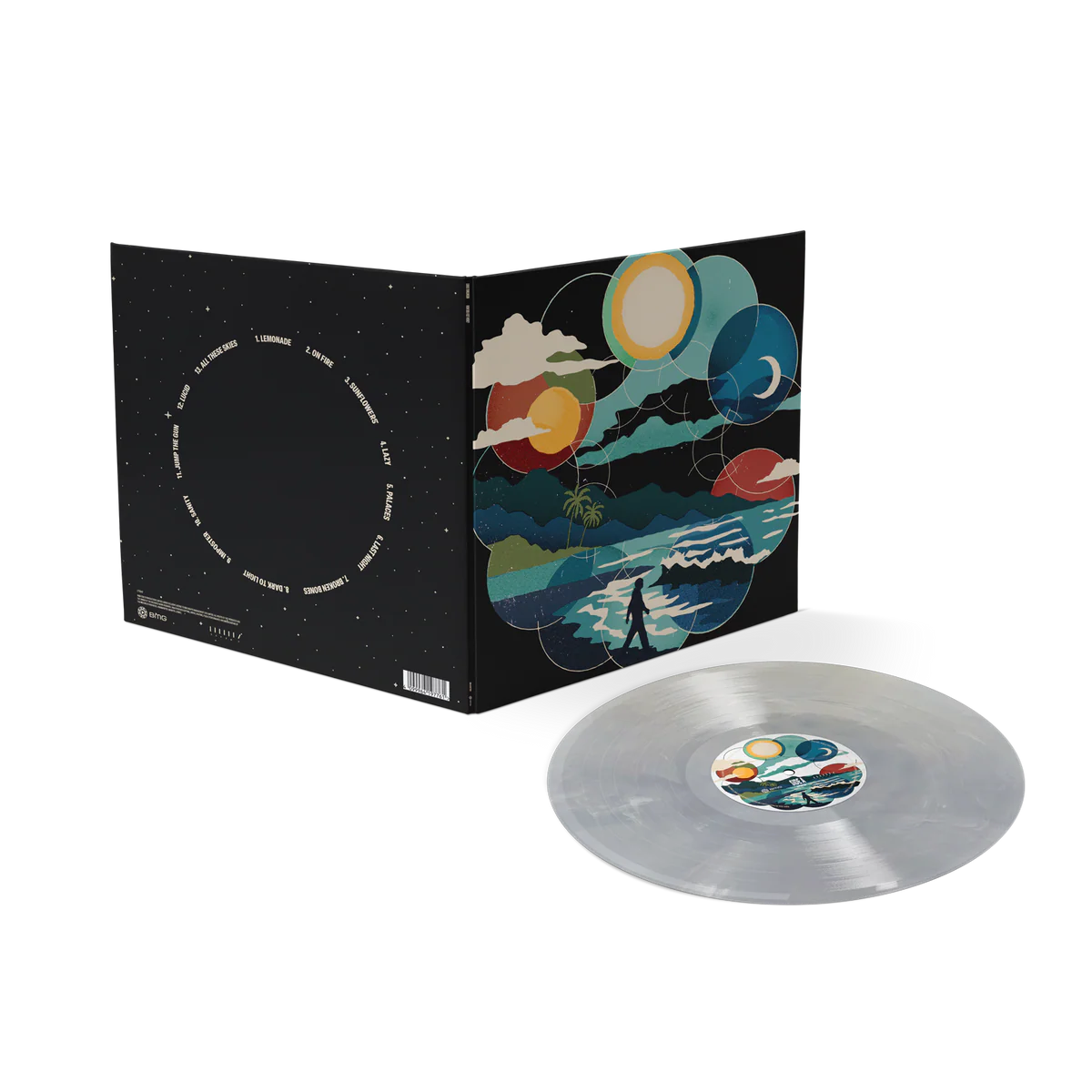 LOUIS TOMLINSON - How Did I Get Here? Alternate Cover White & Clear Marble Vinyl USA IMPORT