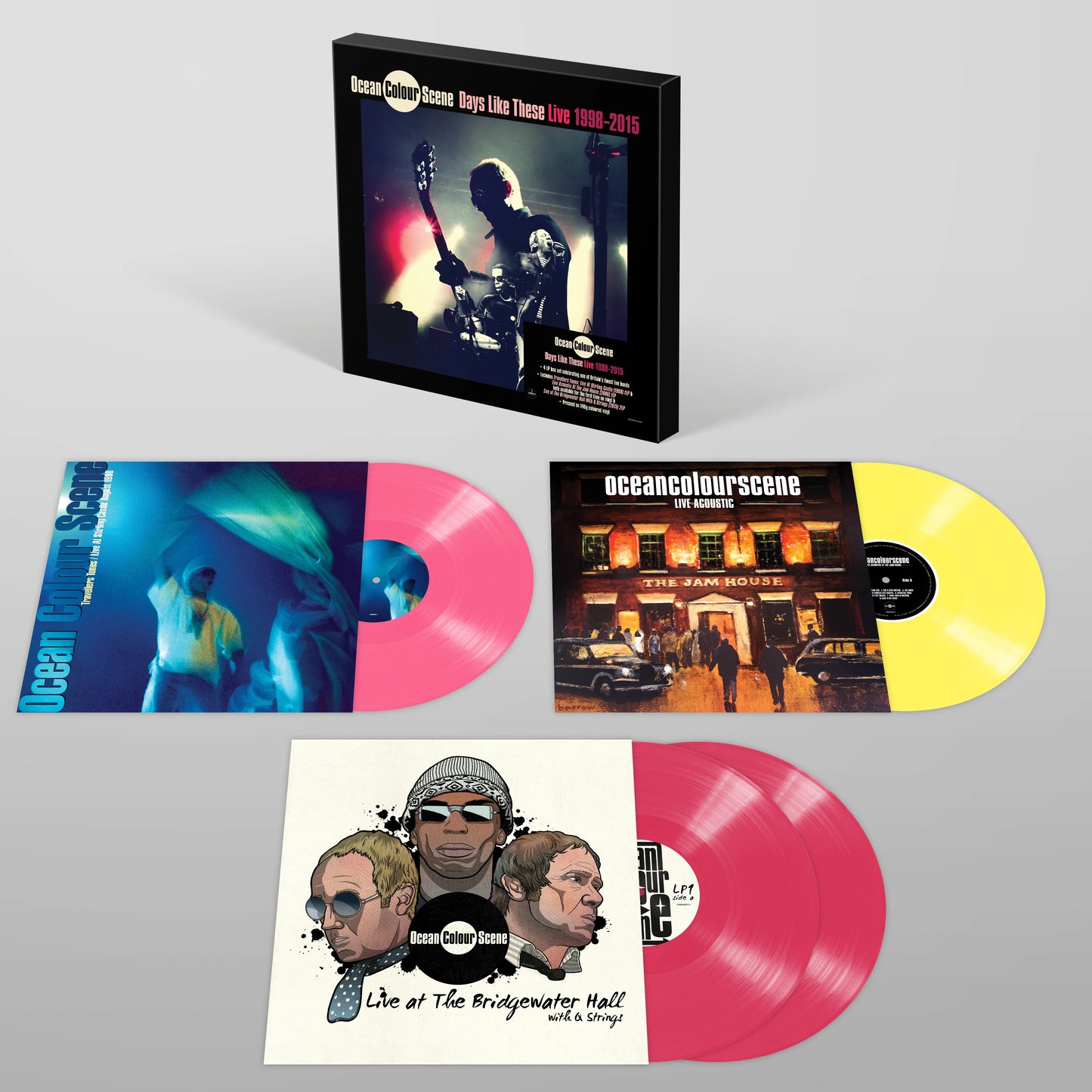 Ocean Colour Scene: Days Like These: Live 1998-2015 4lp color