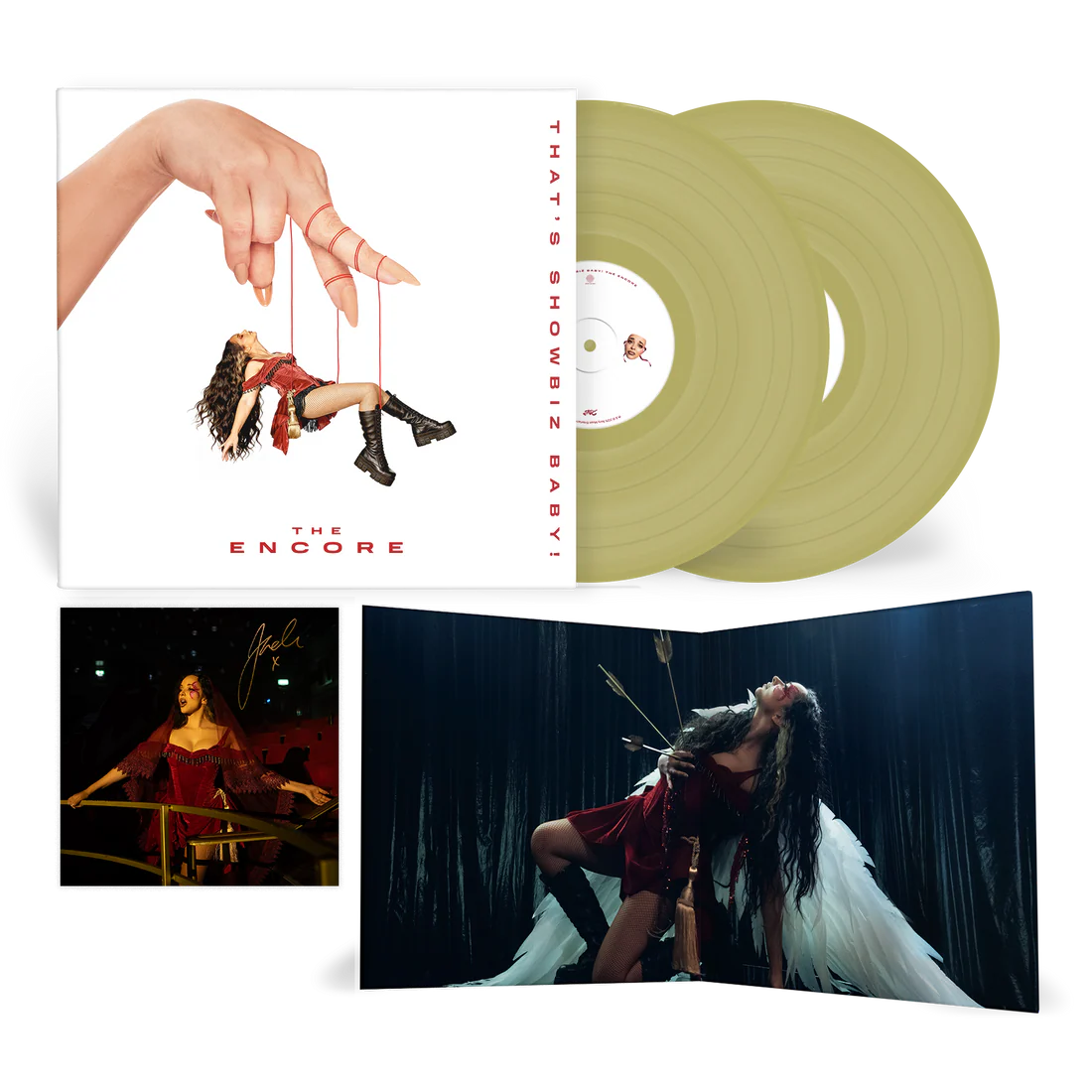 JADE - THAT'S SHOWBIZ BABY! THE ENCORE SIGNED VINYL UK