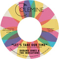 Durand Jones & The Indications Let's Take Our Time / Flower Moon Single 7" - Black Vinyl Records Spain