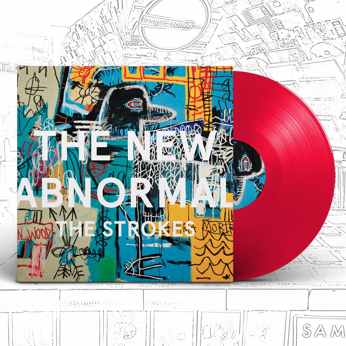 The Strokes: The New Abnormal (Limited Edition) (Opaque Red Vinyl) - Black Vinyl Records Spain