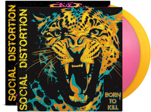 Social Distortion - Born To Kill (Indie Exclusive) [Pink & Yellow Vinyl] [2LP] USA - Black Vinyl Records Spain