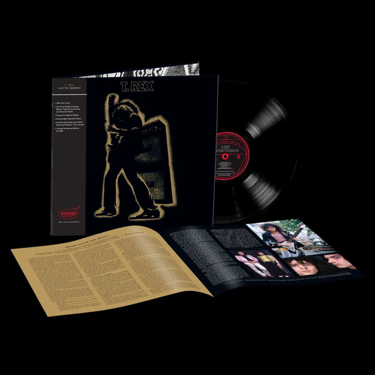 T. Rex - Electric Warrior (Brick & Mortar Exclusive Hi-Fidelity) (180G) USA - Black Vinyl Records Spain