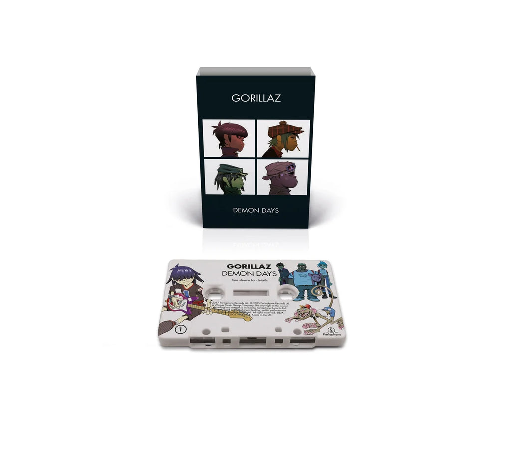 Gorillaz - Demon Days - Limited White Cassette Edition