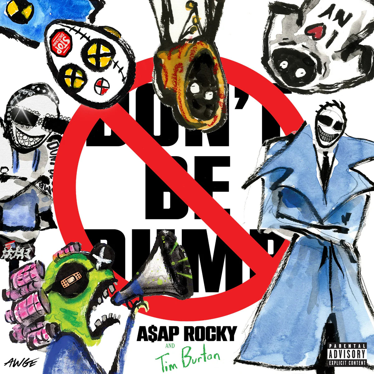 A$Ap Rocky - Don'T Be Dumb (1 Black & 1 White Vinyl) [2LP] USA