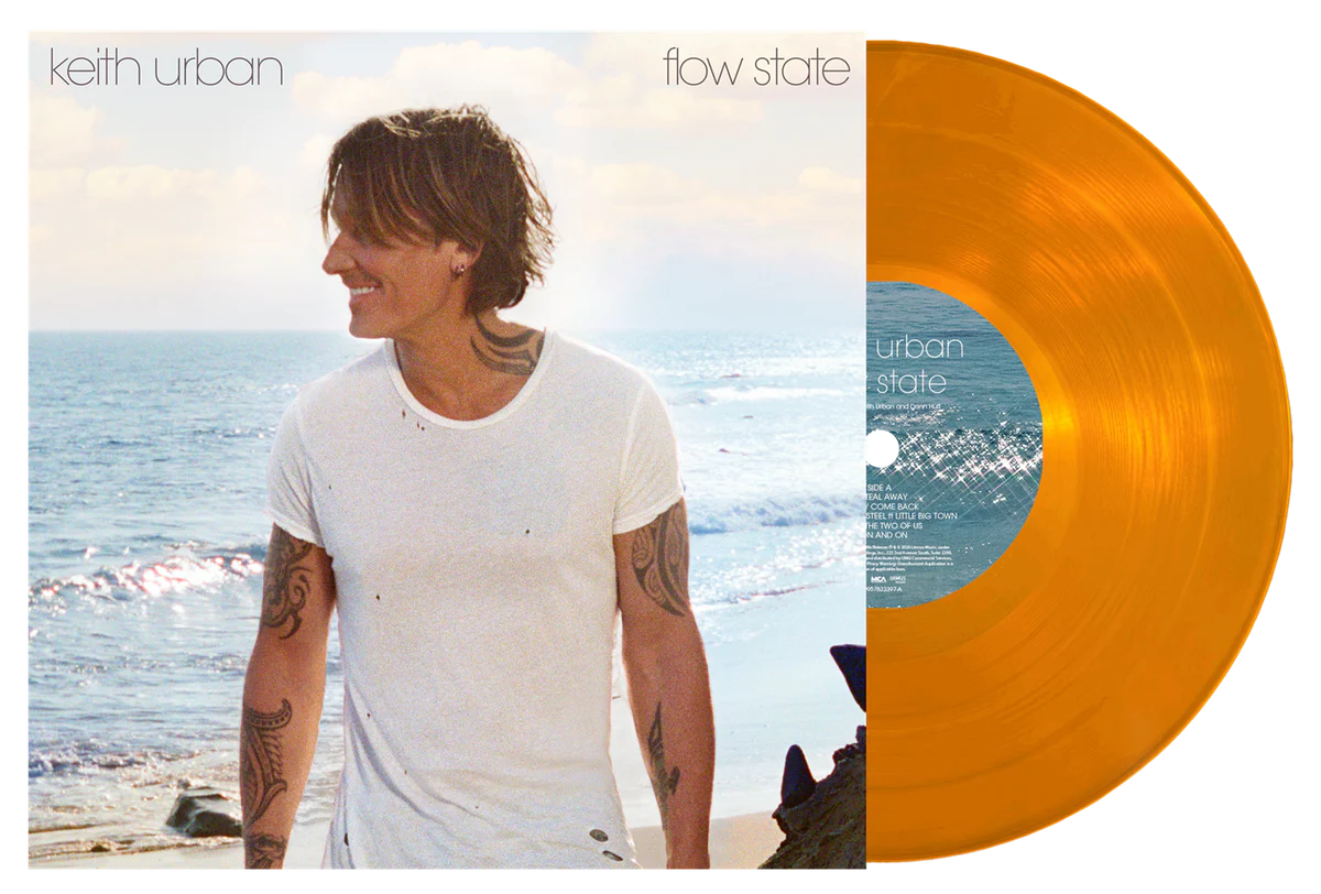 Keith Urban – Flow State (Translucent Orange Vinyl) LP USA