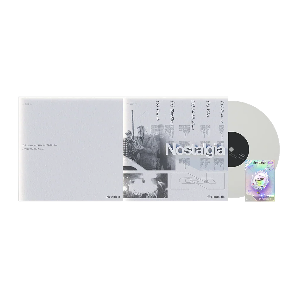 Chase Atlantic - Nostalgia [White 12" Ep] - Black Vinyl Records Spain