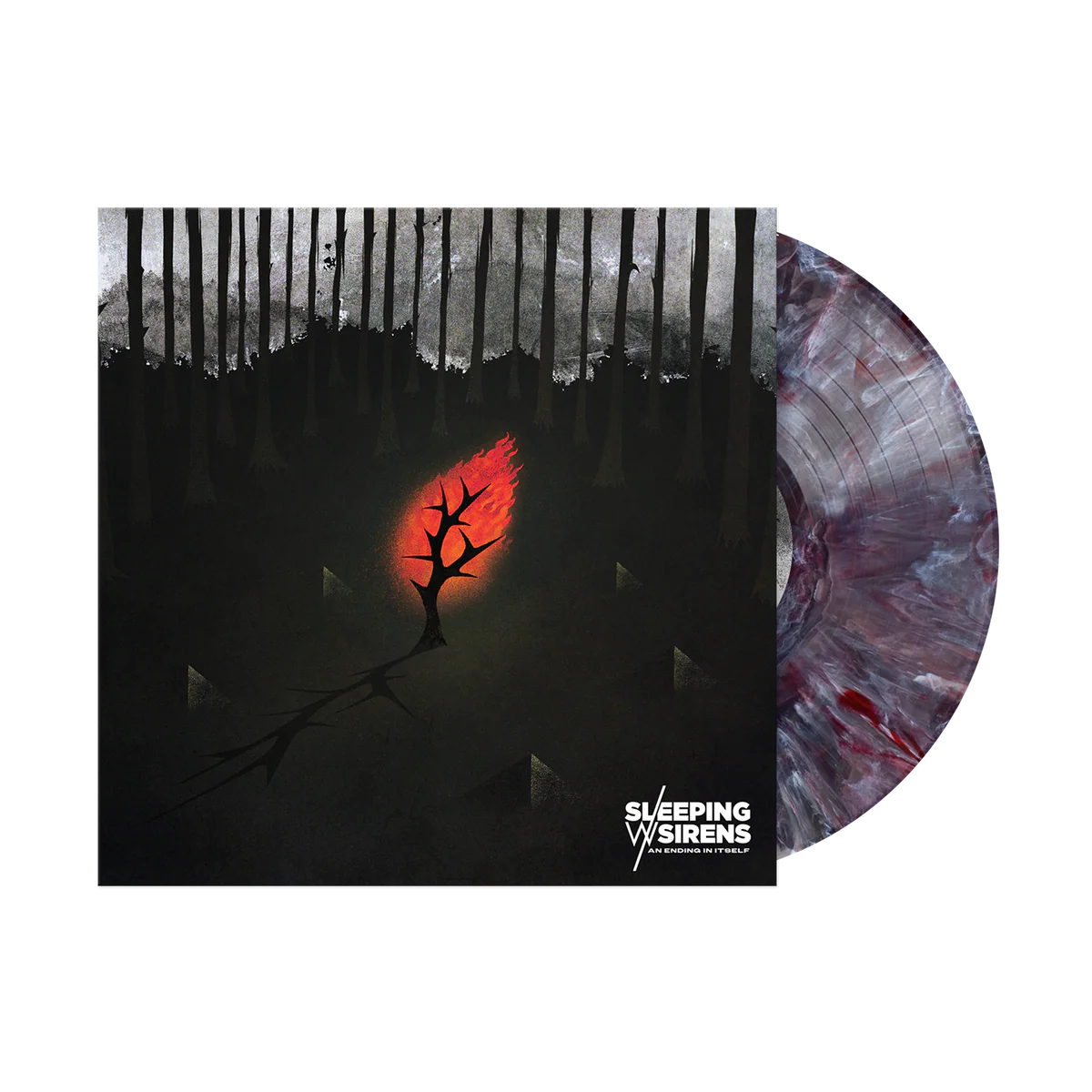 Sleeping With Sirens - An Ending In Itself [Black/White/Red Swirl Lp] USA