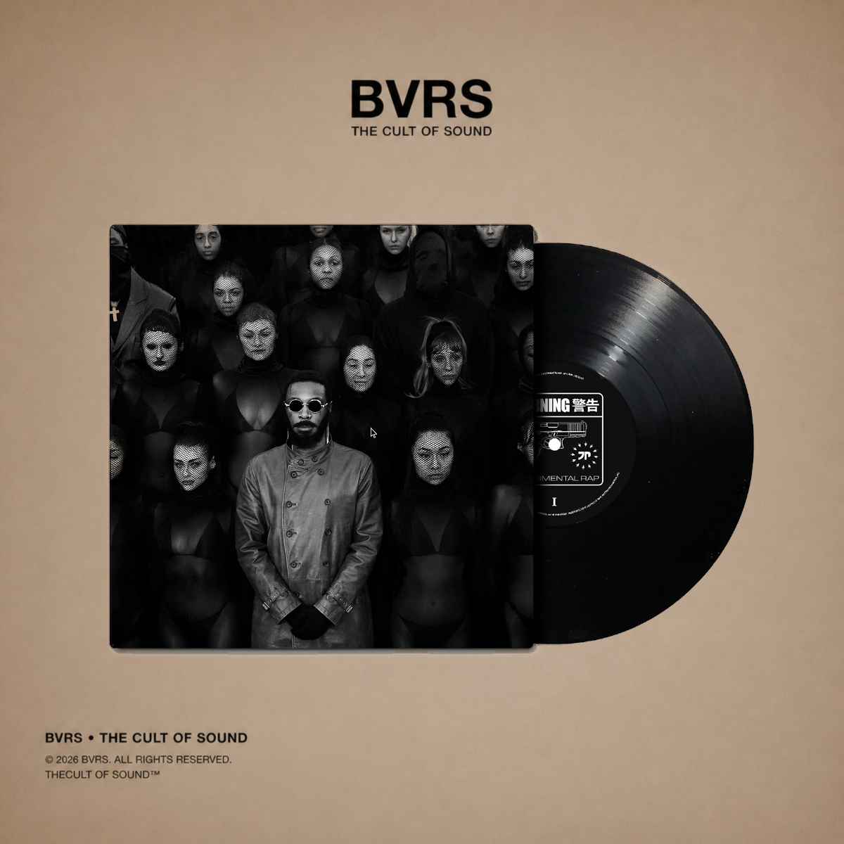 Apollo Brown & Ras Kass – Blasphemy LP Vinilo | Black Vinyl