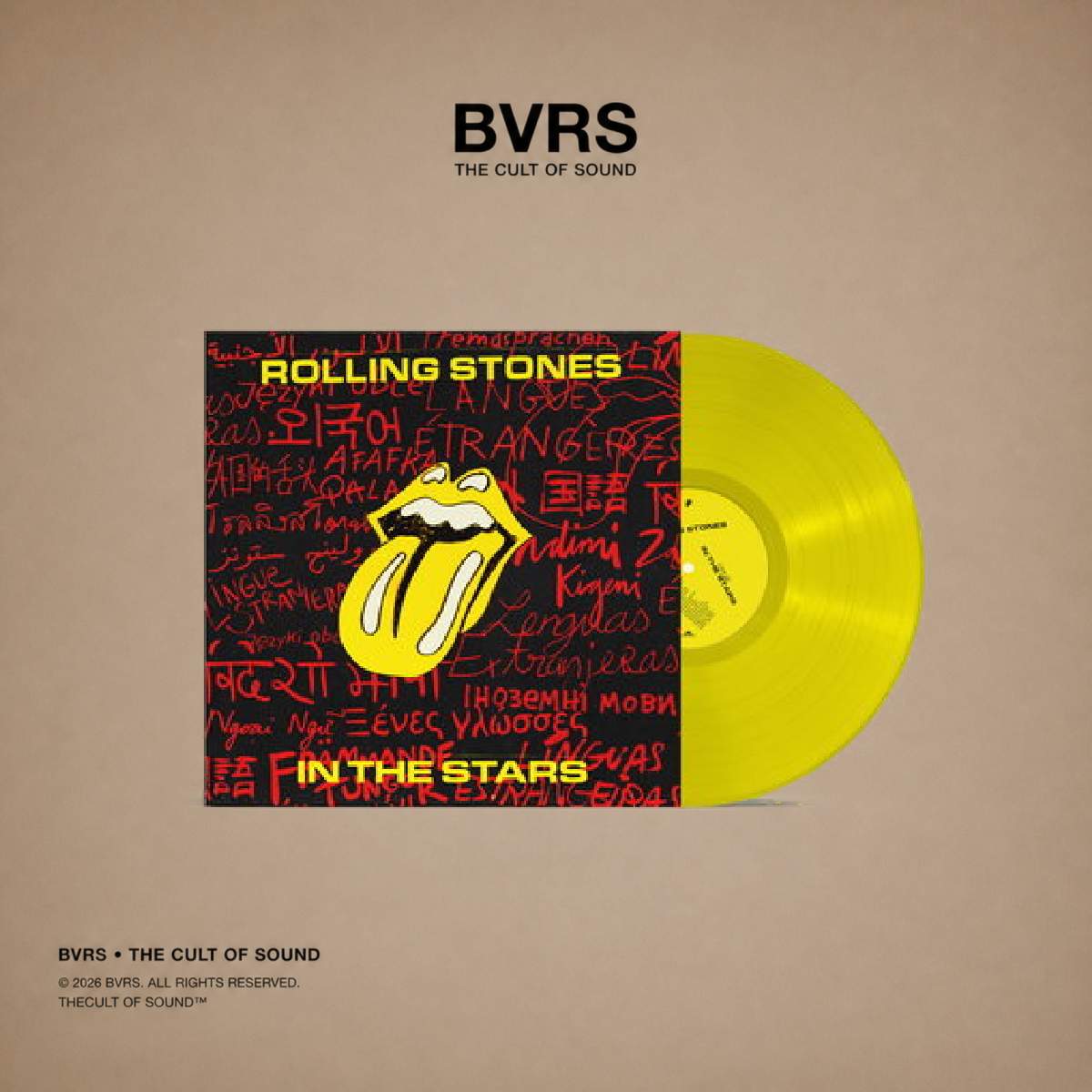 The Rolling Stones – In The Stars (Yellow Vinyl 10")