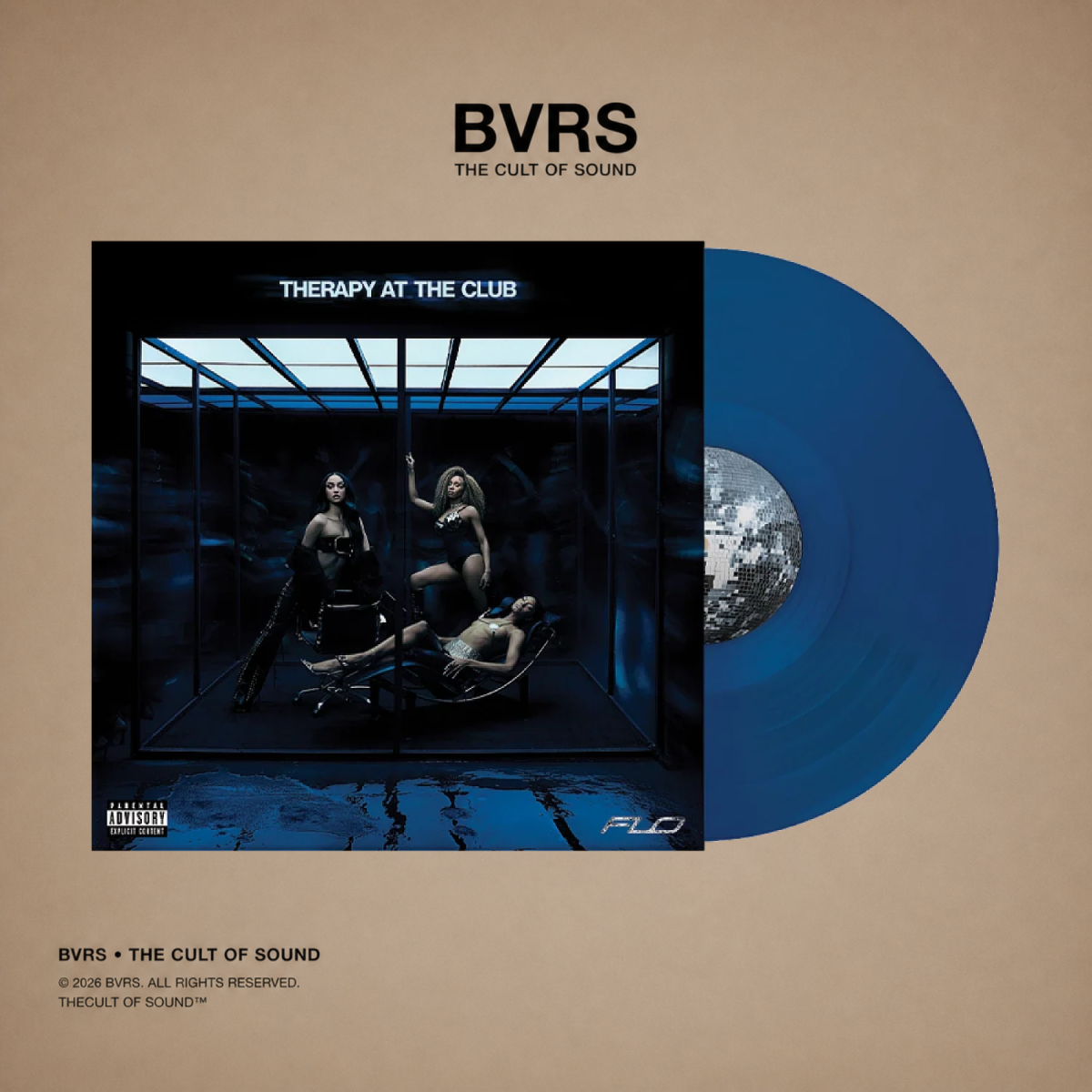 FLO  – Therapy At The Club (LP) - Black Vinyl Records Spain