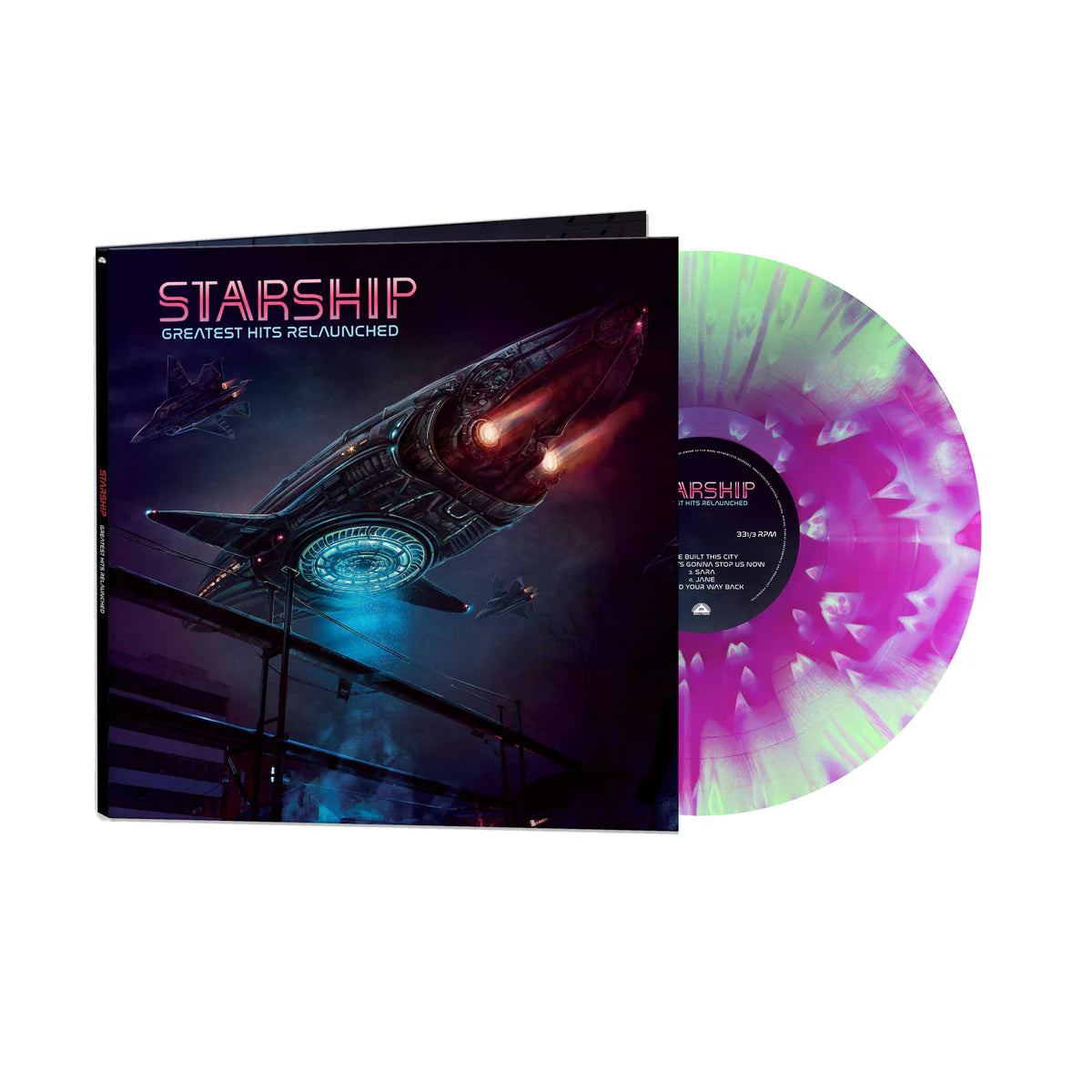 Starship - Greatest Hits Relaunched (Limited Edition) [Coke Bottle Green / Purple Haze Splatter Vinyl] USA