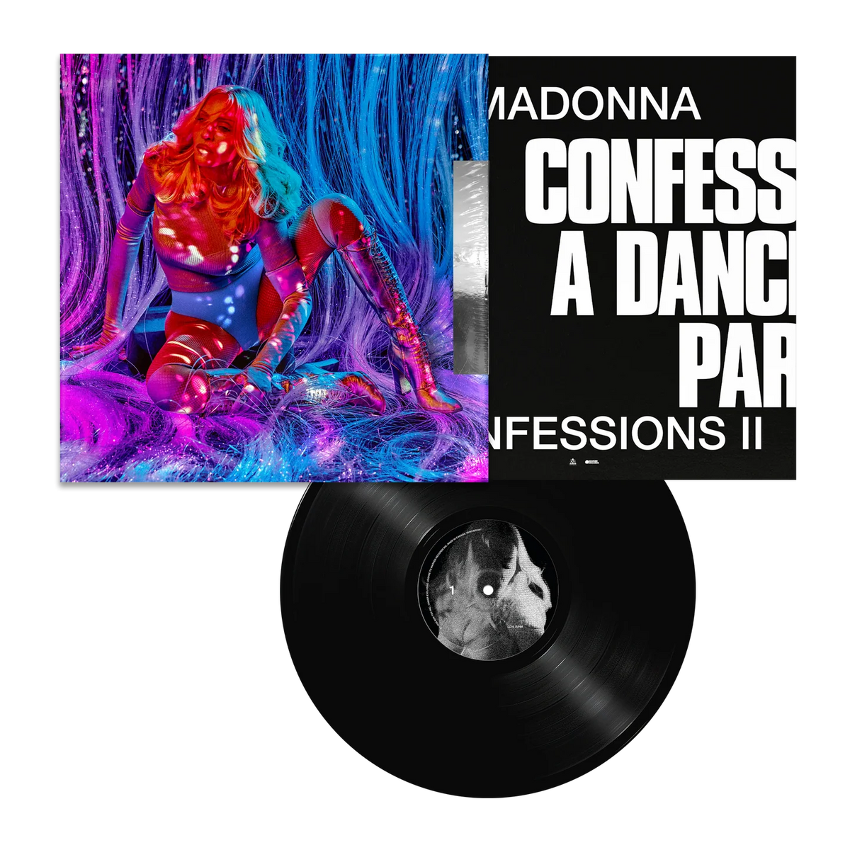 Madonna – Confessions II – BILT Edition – Limited Black Vinyl LP – USA