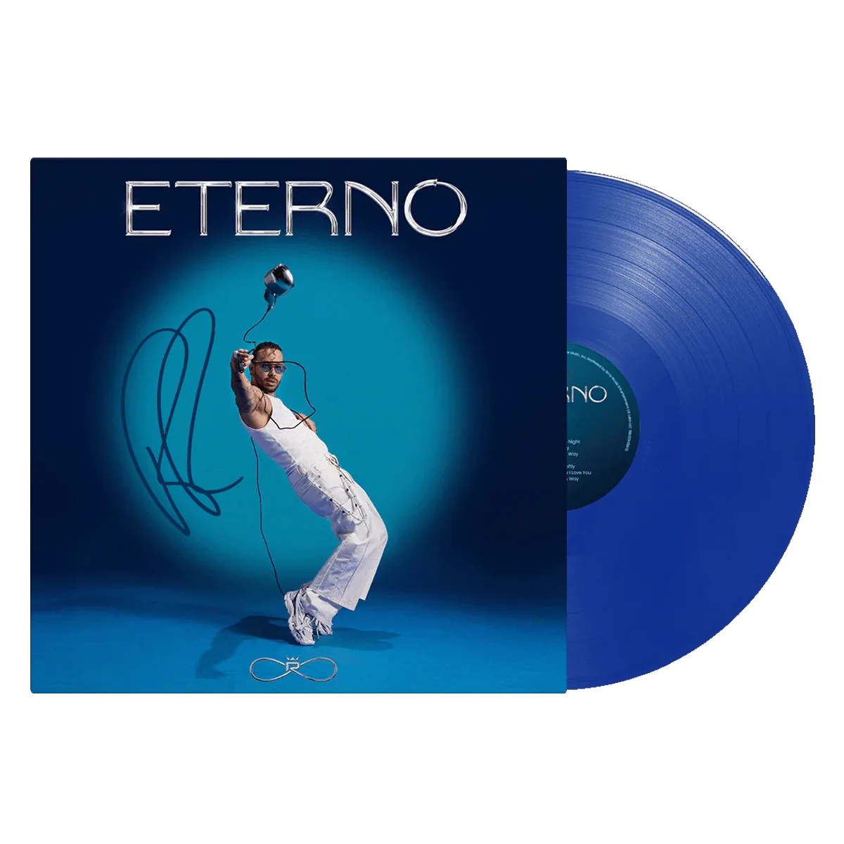Prince Royce - ETERNO LP (Autographed) USA - Black Vinyl Records Spain