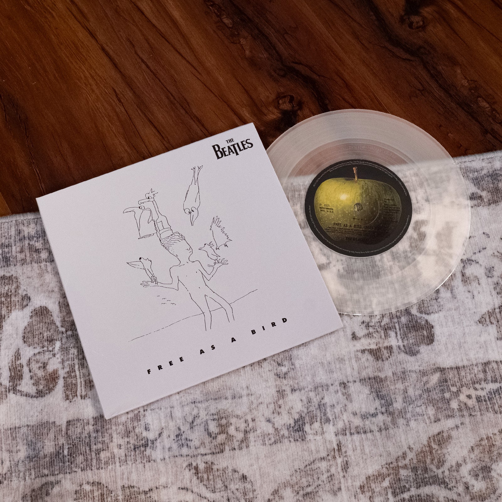 THE BEATLES - Free As A Bird / Real Love [2025 Mixes]: 7" Vinyl UK IMPORT