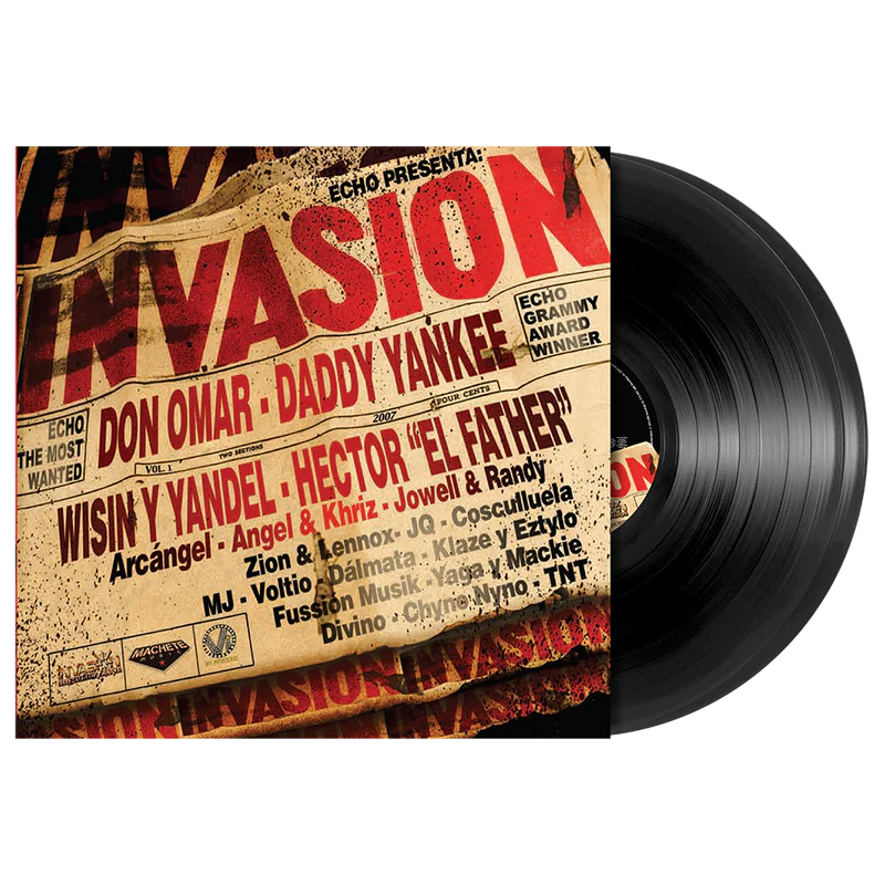 Various Artists Echo Presenta Invasion 2LP Vinyl USA IMPORT