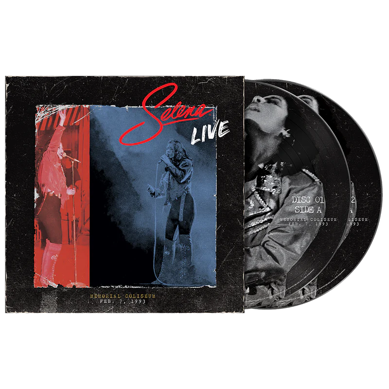 Selena Selena LIVE (Remastered) 2LP Picture Disc Vinyl USA