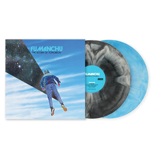 FU MANCHU - The Return Of Tomorrow GALAXY BLUE/WHITE & BLACK/OPAQUE 2lp UK import