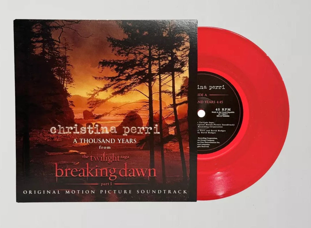 Christina Perri - A thousand years UO Exclusive 7-inch Single USA