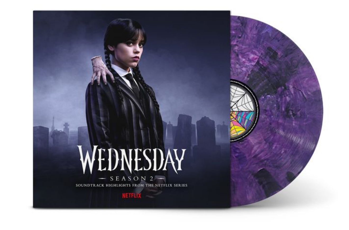 Wednesday: Season 2 (Original Soundtrack from the Netflix Series) (Transparent Purple/Black Vinyl)