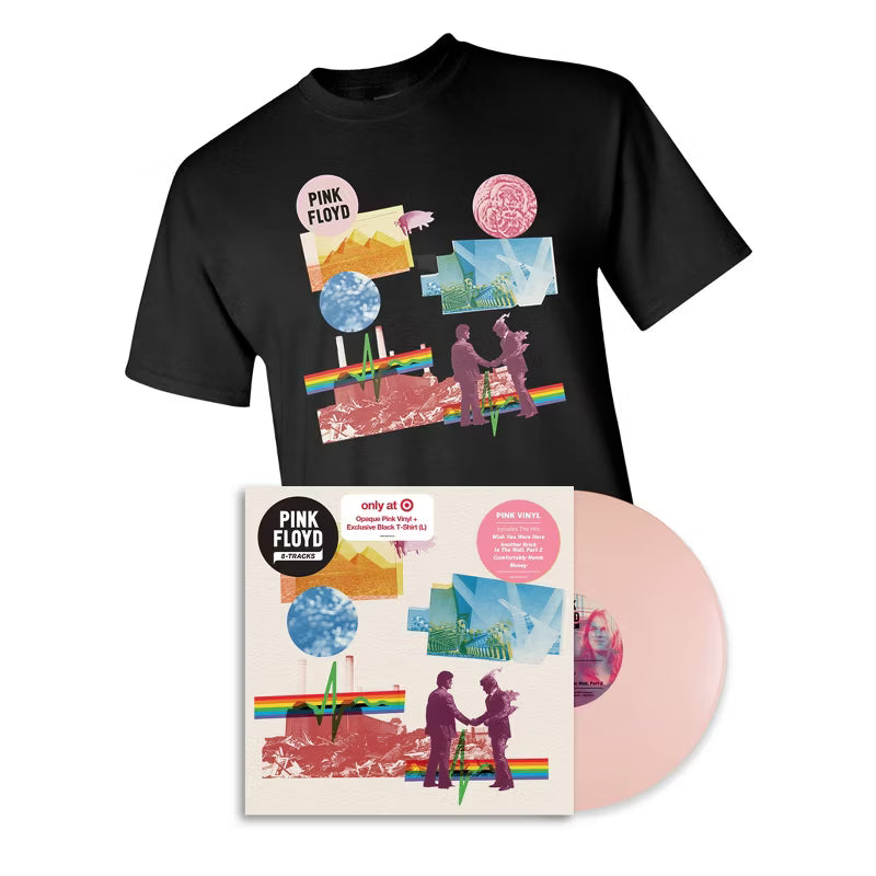 Pink Floyd - 8 Tracks + Tee Shirt (Target Exclusive, Vinyl) USA