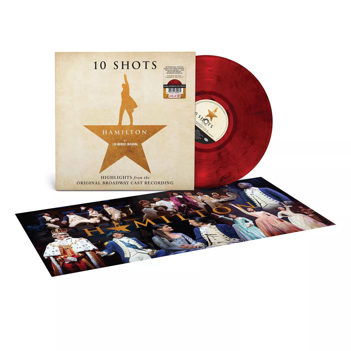 Lin-Manuel Miranda, Leslie Odom Jr., Phillipa Soo, Daveed Diggs & Christopher Jackson - Hamilton: 10 Shots (Target Exclusive, Vinyl) USA IMPORT