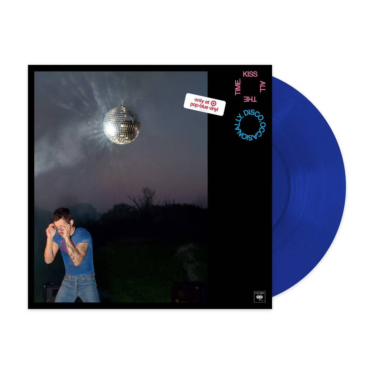 Harry Styles - Kiss All The Time. Disco, Occasionally. Target Exclusive Pop-Blue Vinyl USA - Black Vinyl Records Spain