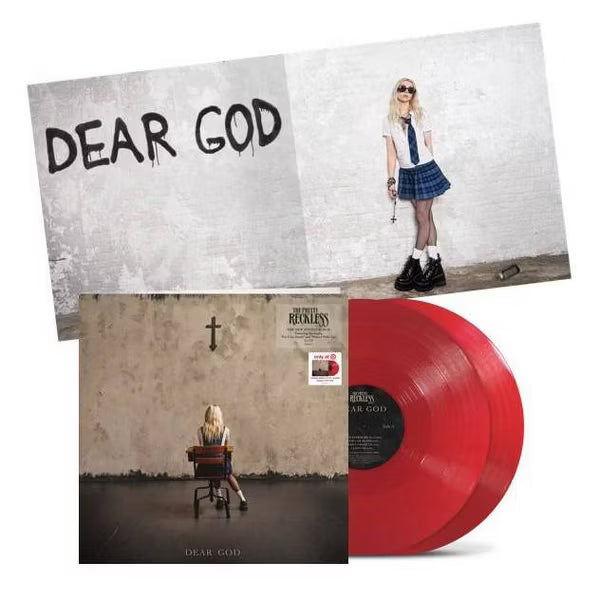 The Pretty Reckless – Dear God – Target Exclusive Red Vinyl 2LP + Poster – USA Import