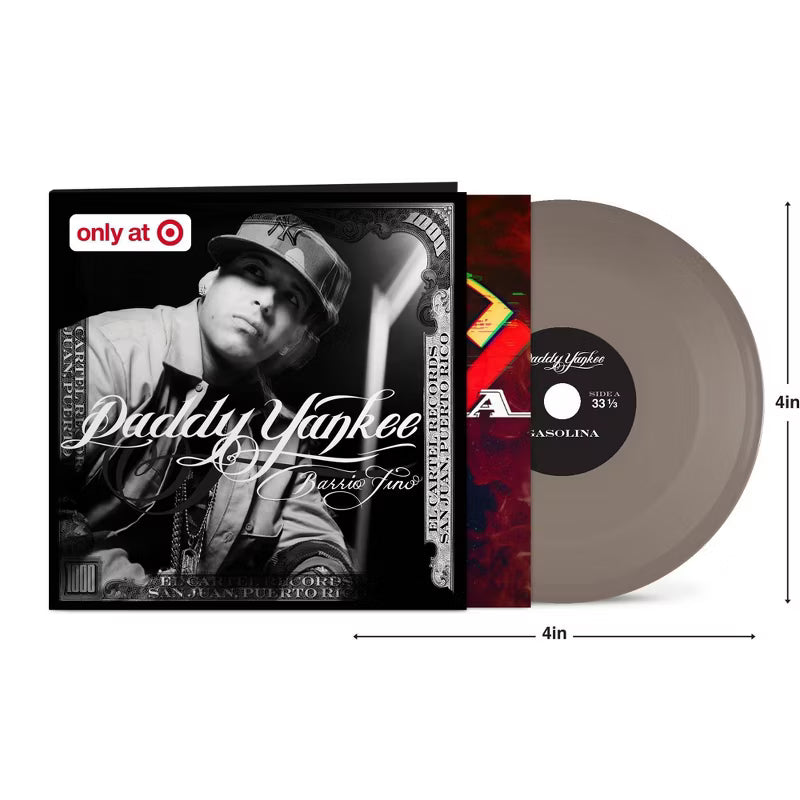 Daddy Yankee Tiny Vinyl Edition - Gasolina/Lo Que Paso Paso (Target Exclusive, vinyl 4 inch) USA - Black Vinyl Records Spain