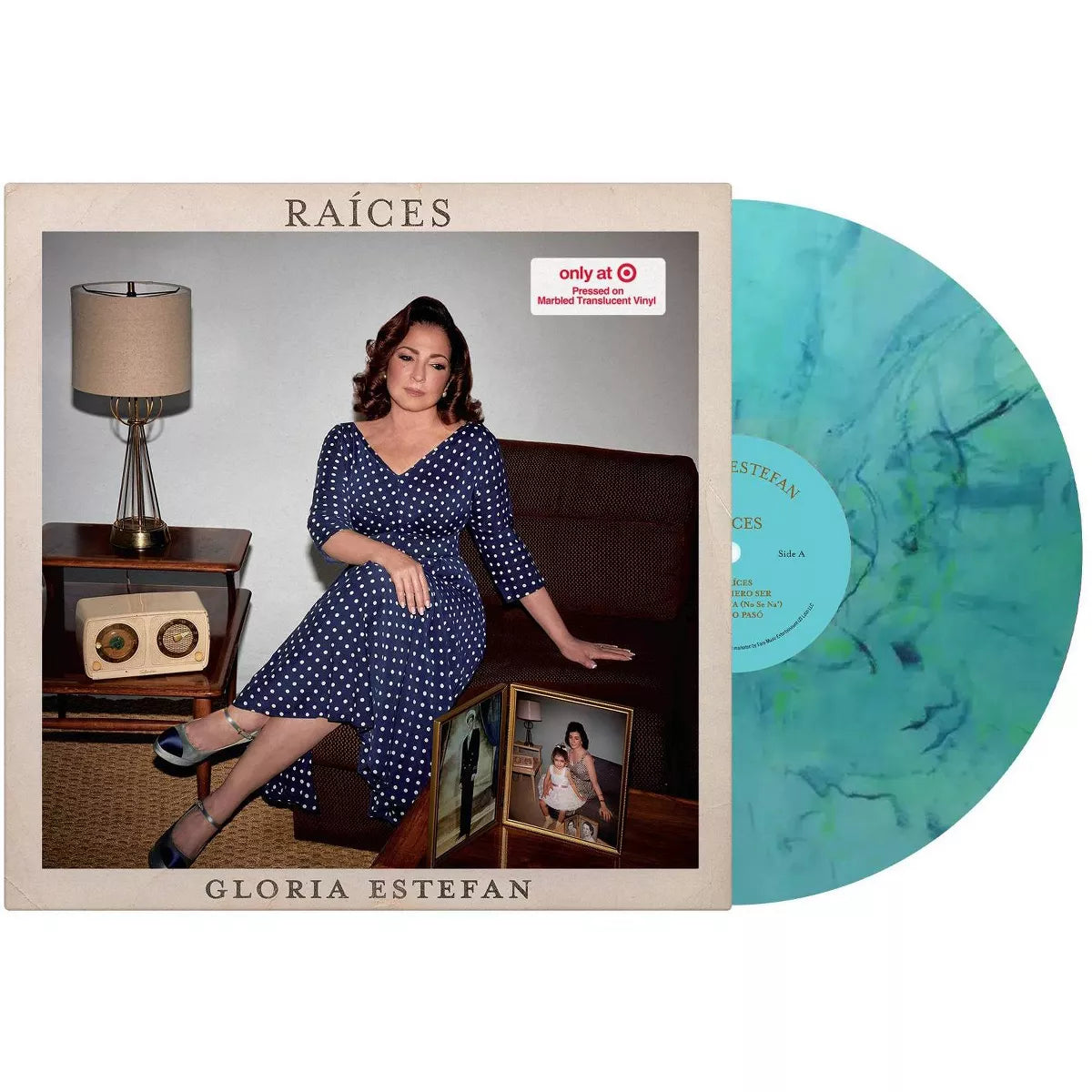 Gloria Estefan - Raices (Target Exclusive, Vinyl) USA IMPORT - Black Vinyl Records Spain