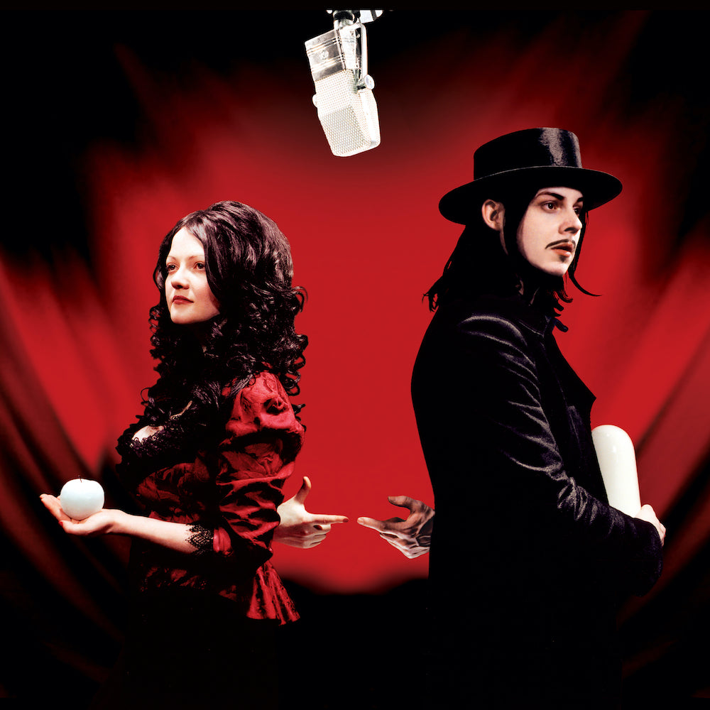 The White Stripes: Get Behind Me Satan (20th A.Ed.) coloured 2 LPs - Black Vinyl Records Spain