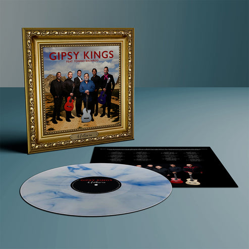 Gipsy Kings, Tonino Baliardo Historia (White/Blue Marbled) LP