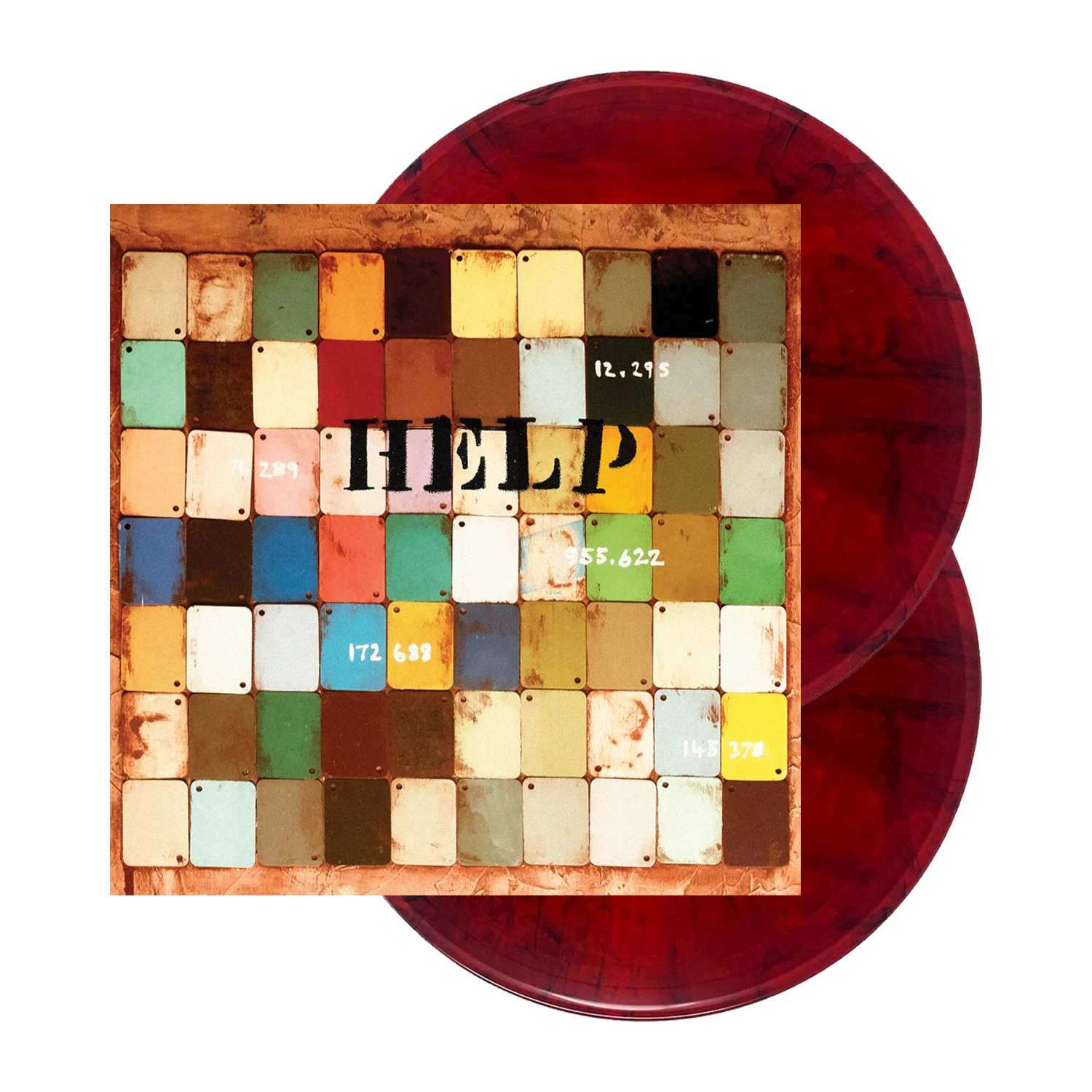 Help / Various Exclusive Red & Black Smoke Vinyl