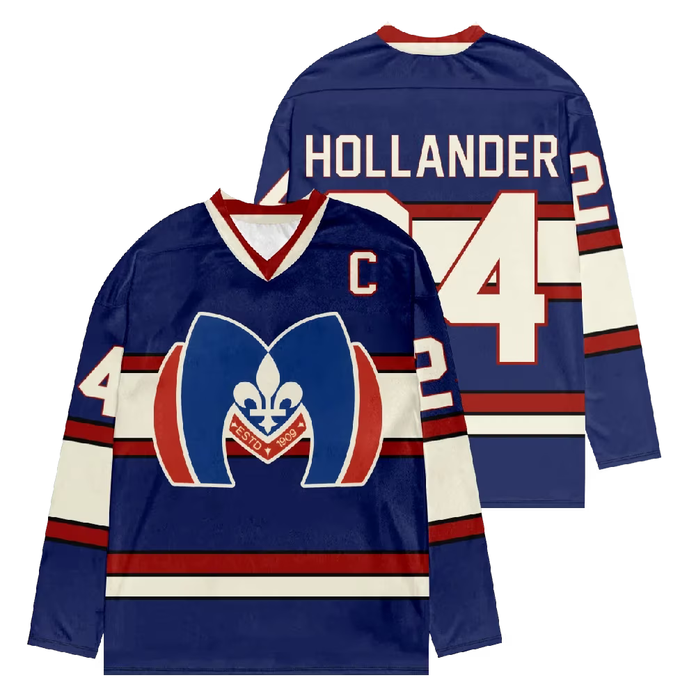 CAMISETA Heated Rivalry Merch Hollander 21 USA IMPORT - Black Vinyl Records Spain