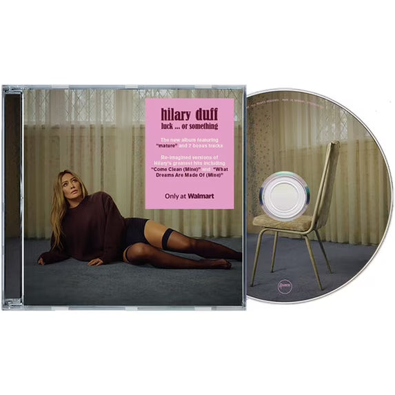 Hilary Duff - Luck…or Something (bonus tracks) (Walmart Exclusive) - CD USA - Black Vinyl Records Spain